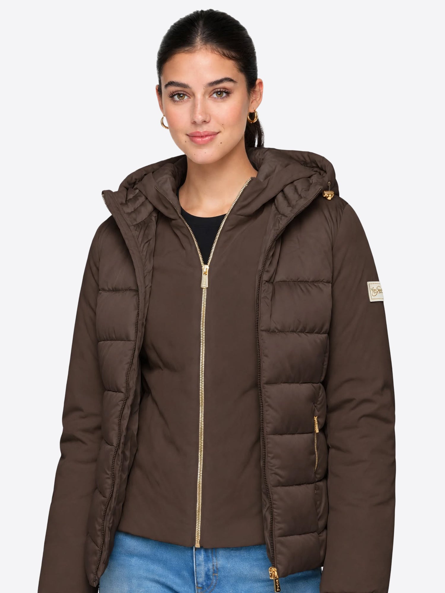 Piumino YES-ZEE da Donna - J045M500232 MORO
