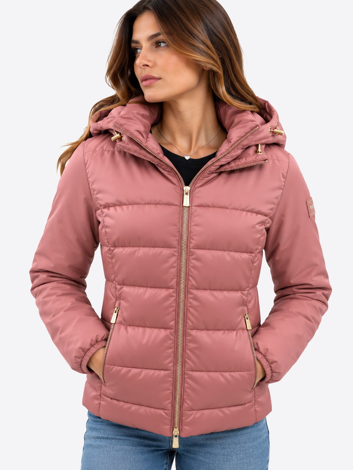 Piumino YES-ZEE da Donna - rosa J045M500406