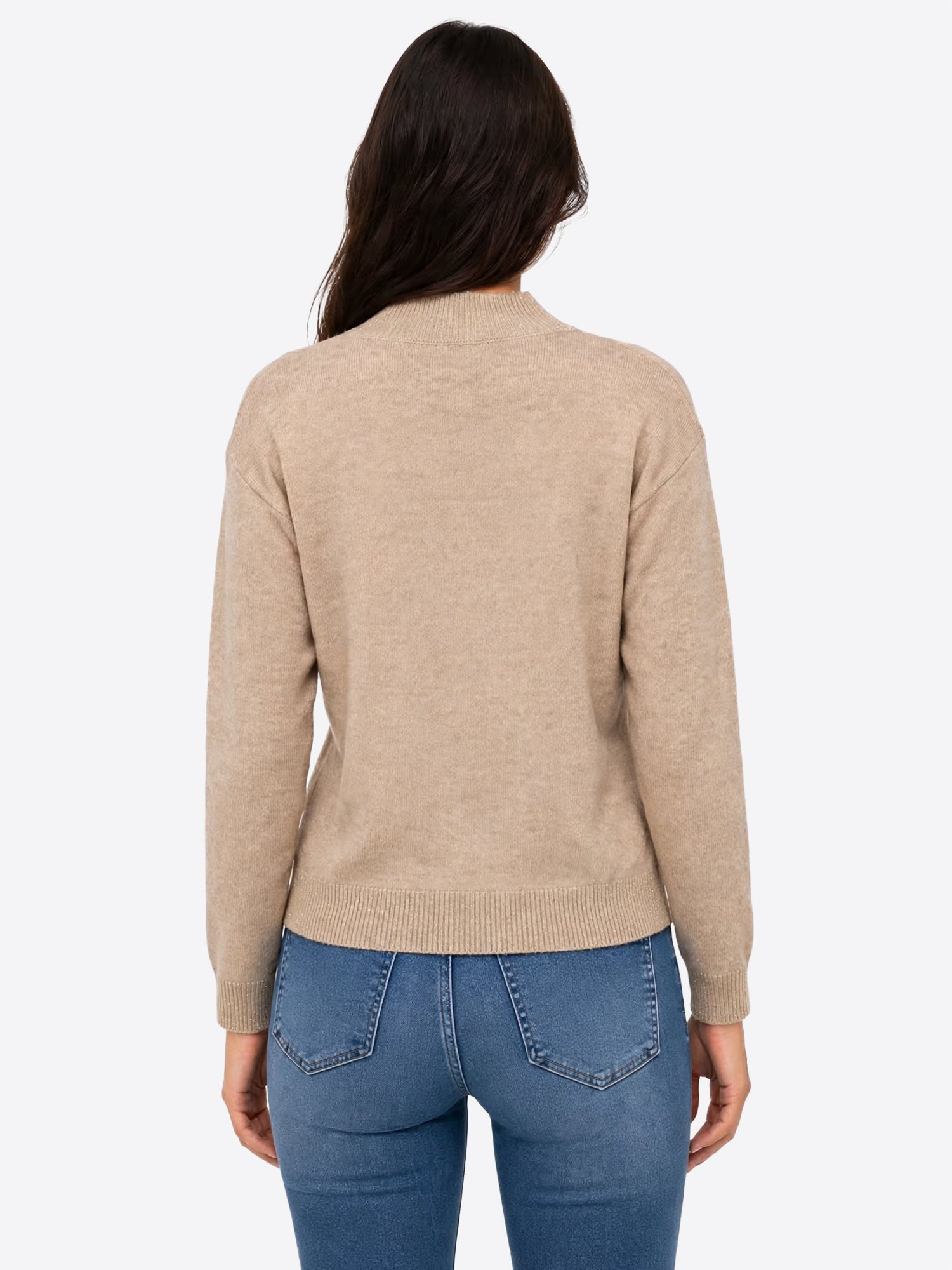 Maglia YES-ZEE da Donna - beige M003BN00222