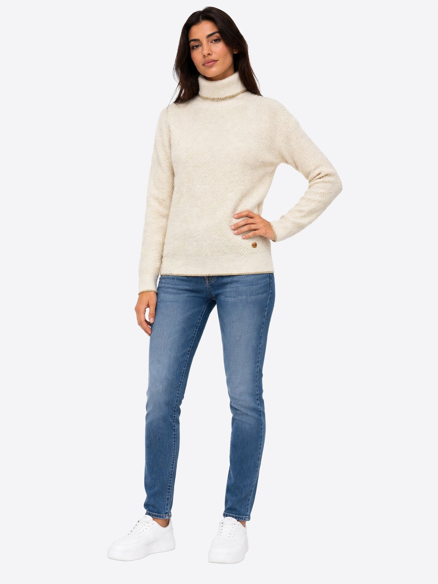 Maglia YES-ZEE da Donna - beige M010IS00157
