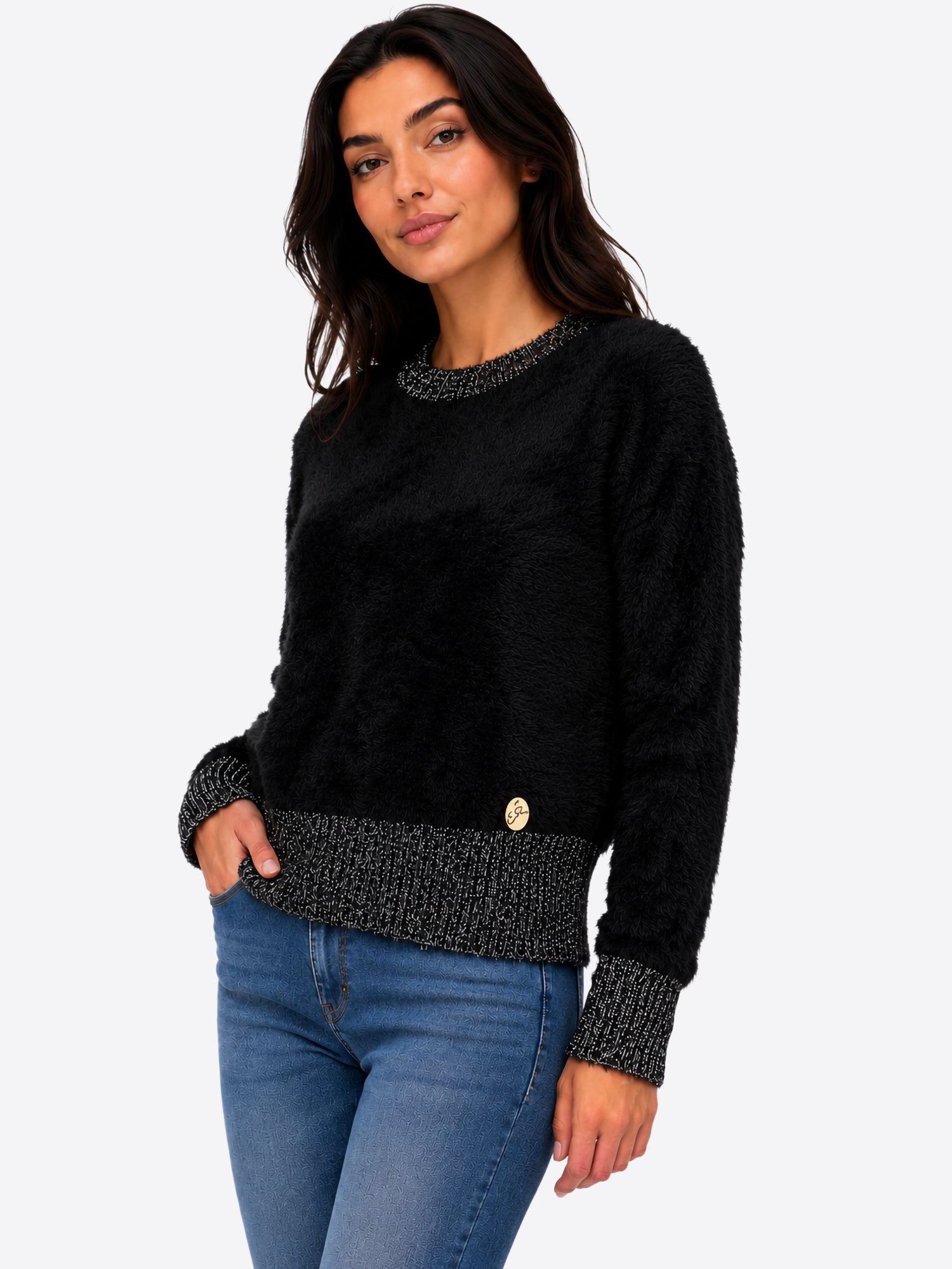 Maglia YES-ZEE da Donna - nero M014IS00801