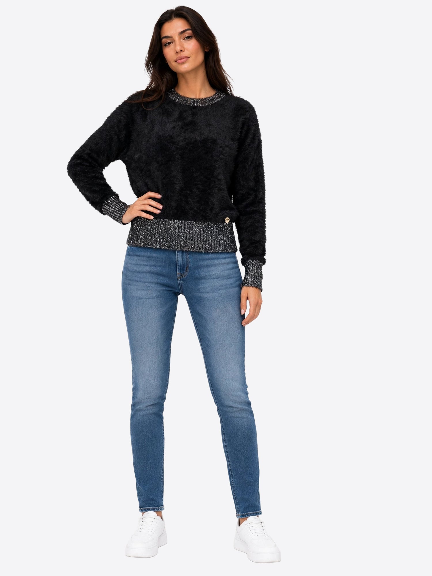 Maglia YES-ZEE da Donna - nero M014IS00801