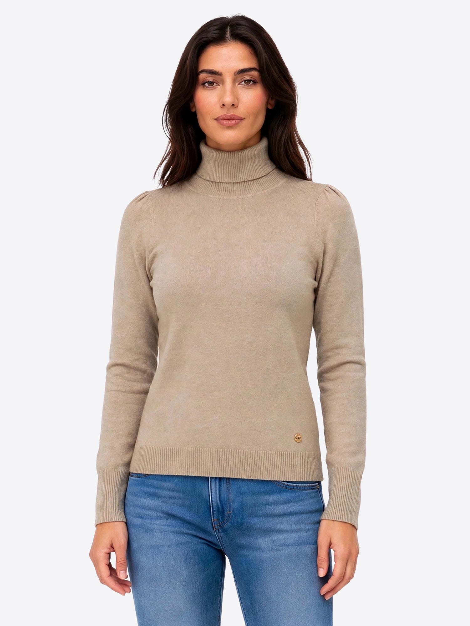 Maglia YES-ZEE da Donna - beige M038RU00222