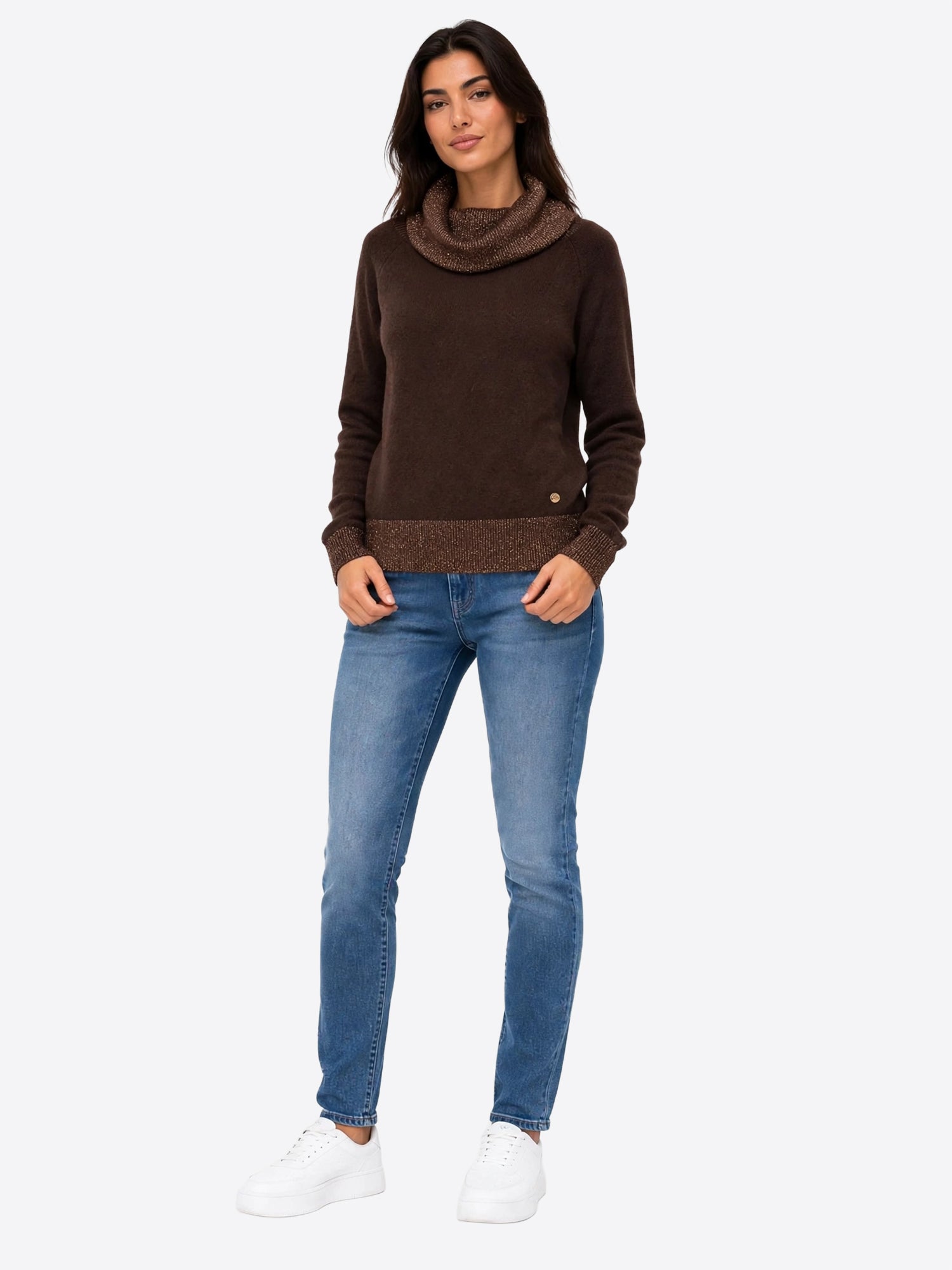 Maglia YES-ZEE da Donna - M054BN00232 MORO