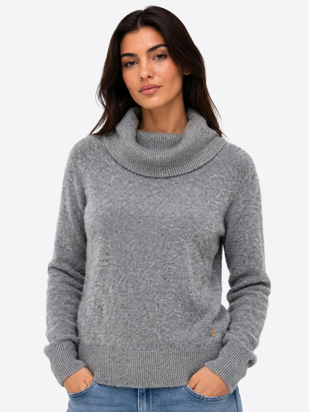 Maglia YES-ZEE da Donna - grigio M054BN00842
