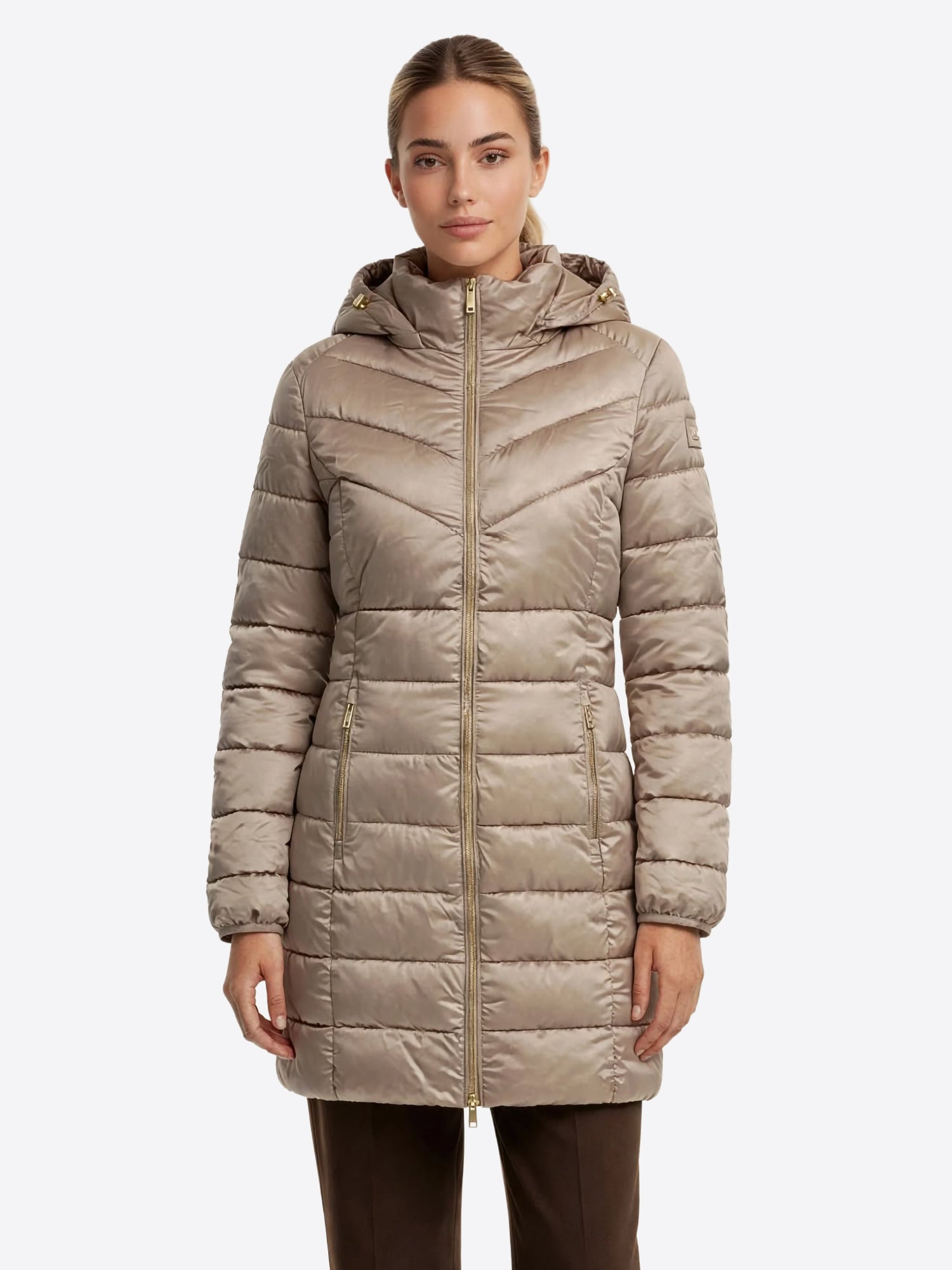 Piumino YES-ZEE da Donna - beige O017M500222
