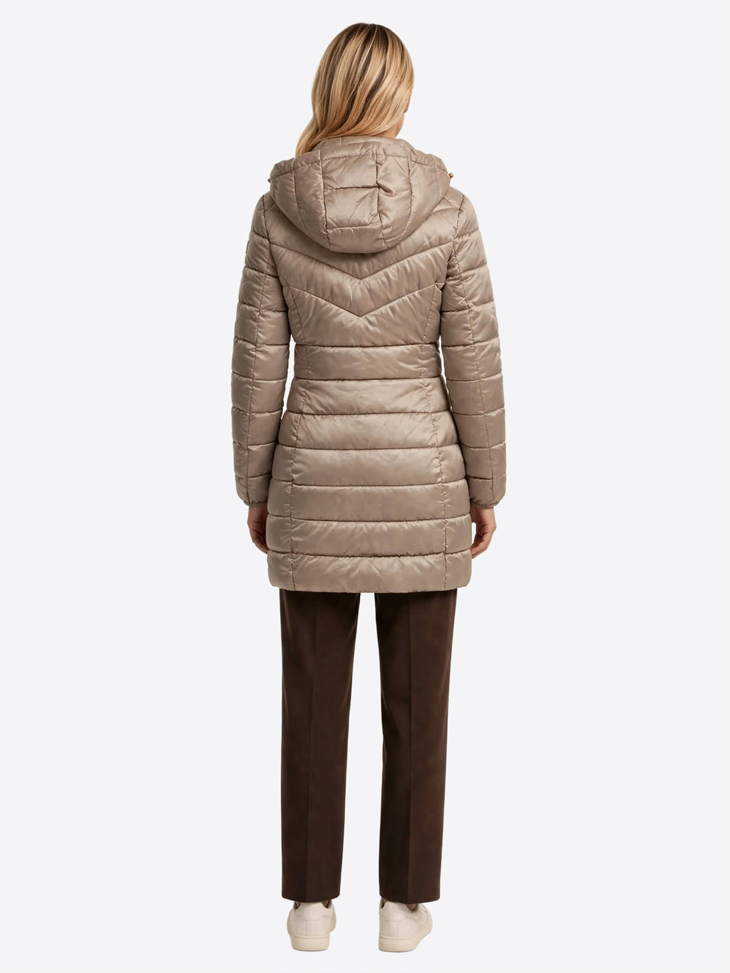 Piumino YES-ZEE da Donna - beige O017M500222