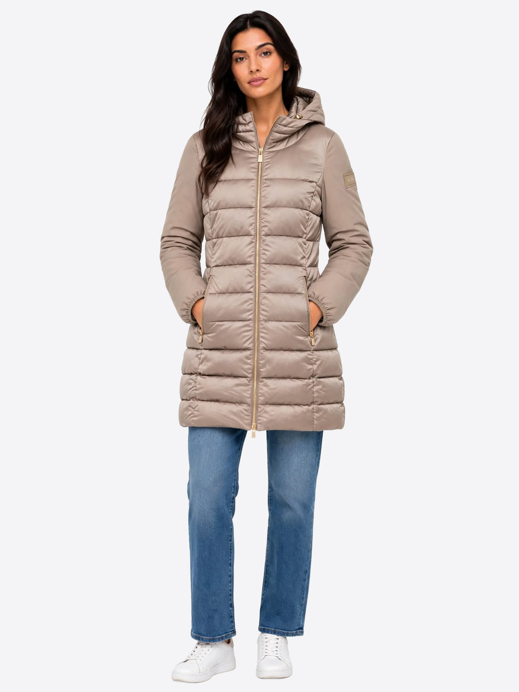 Piumino YES-ZEE da Donna - beige O045M500222