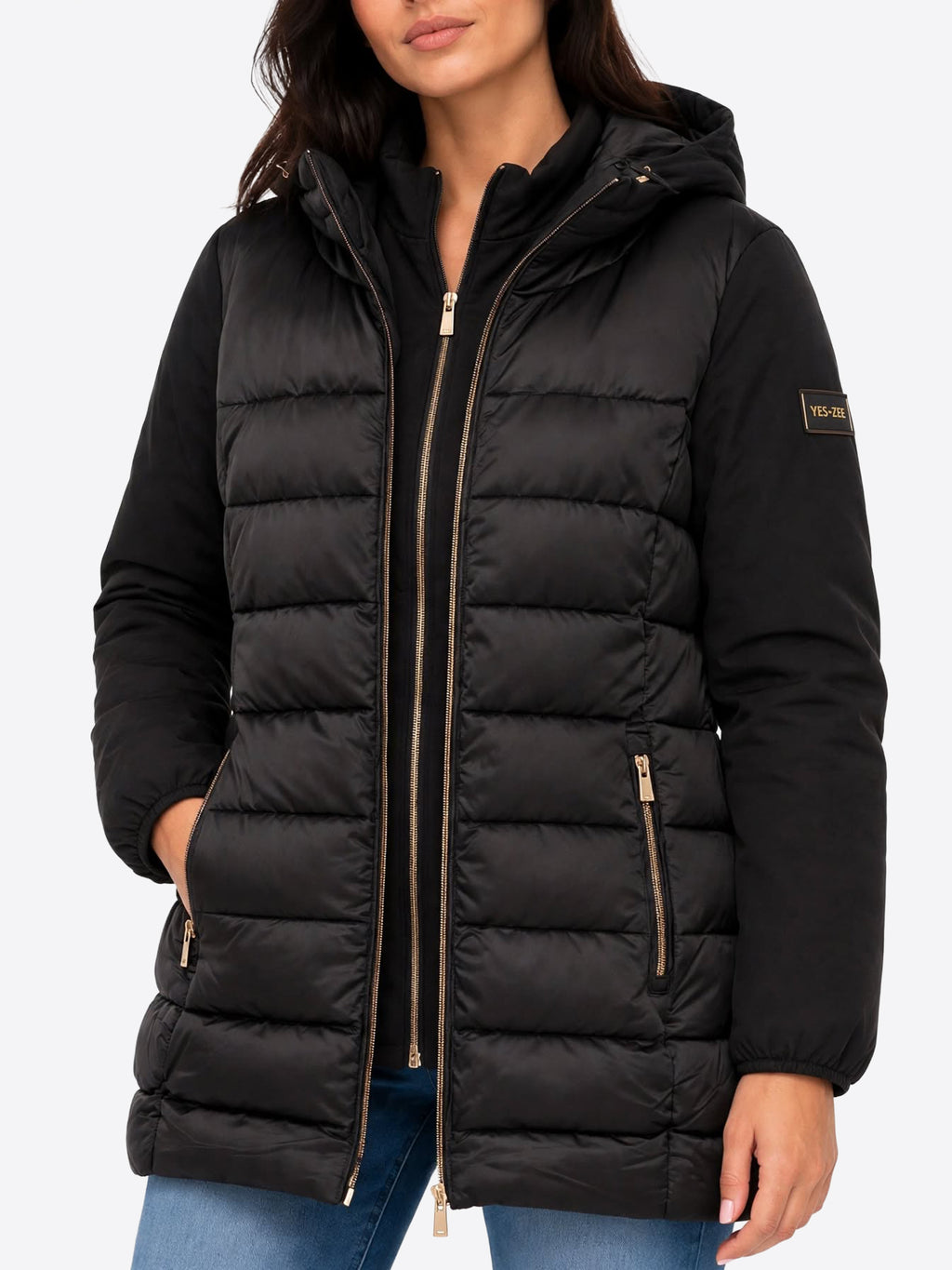 Piumino YES-ZEE da Donna - nero O045M500801
