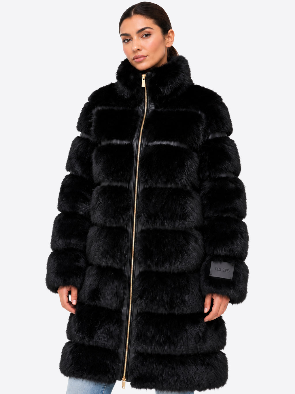 Pelliccia YES-ZEE da Donna - nero O054KO00801