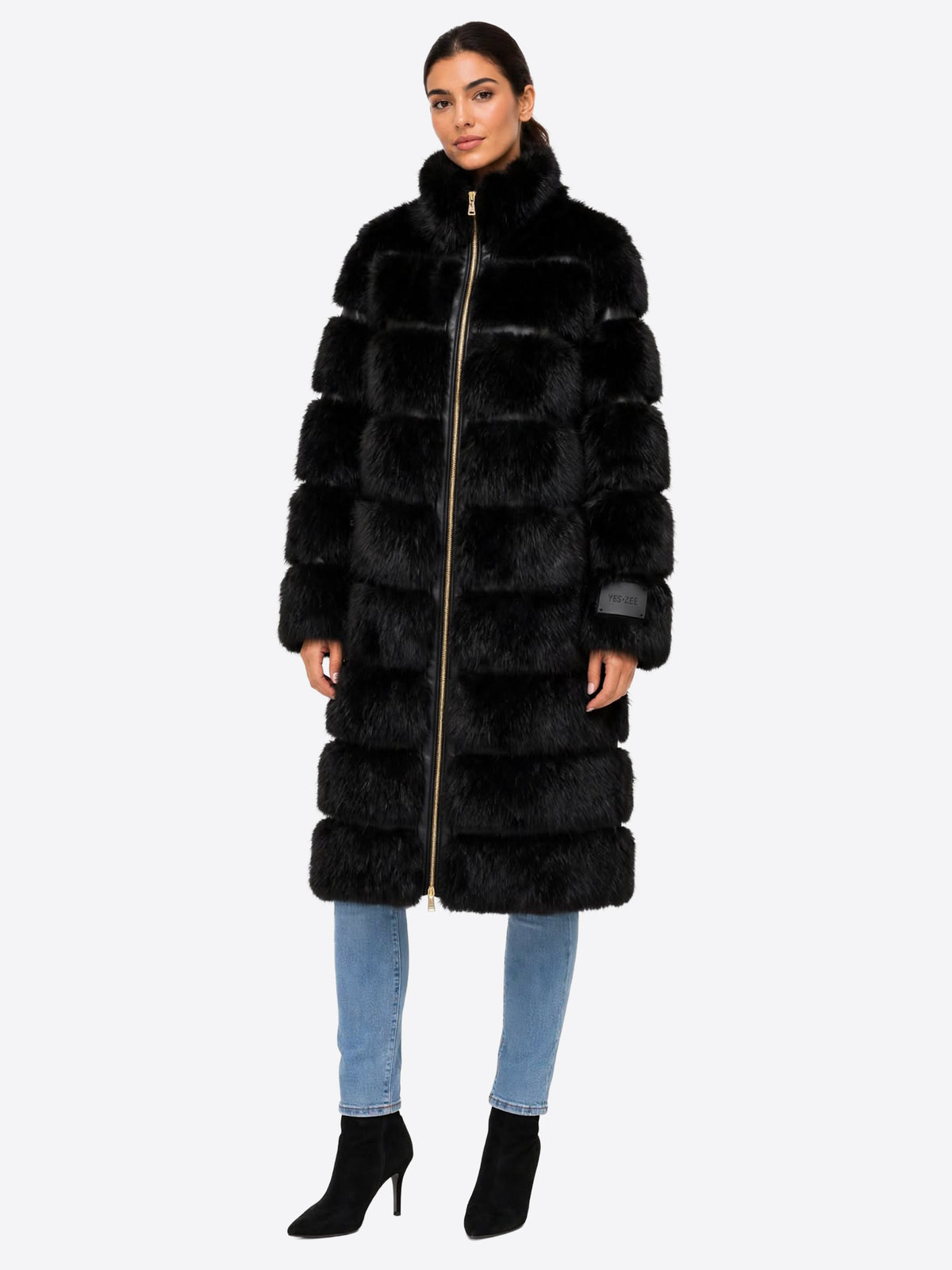 Pelliccia YES-ZEE da Donna - nero O054KO00801