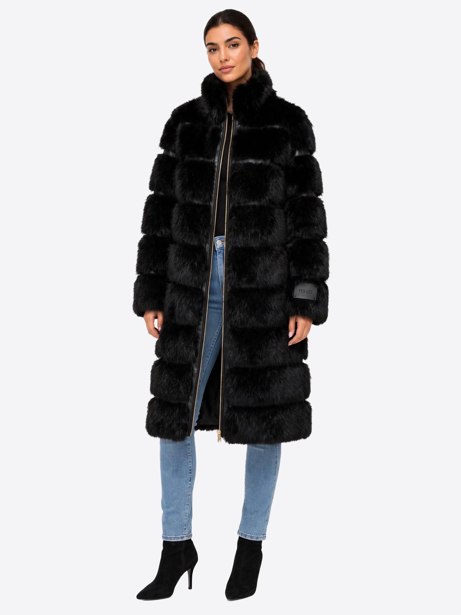 Pelliccia YES-ZEE da Donna - nero O054KO00801
