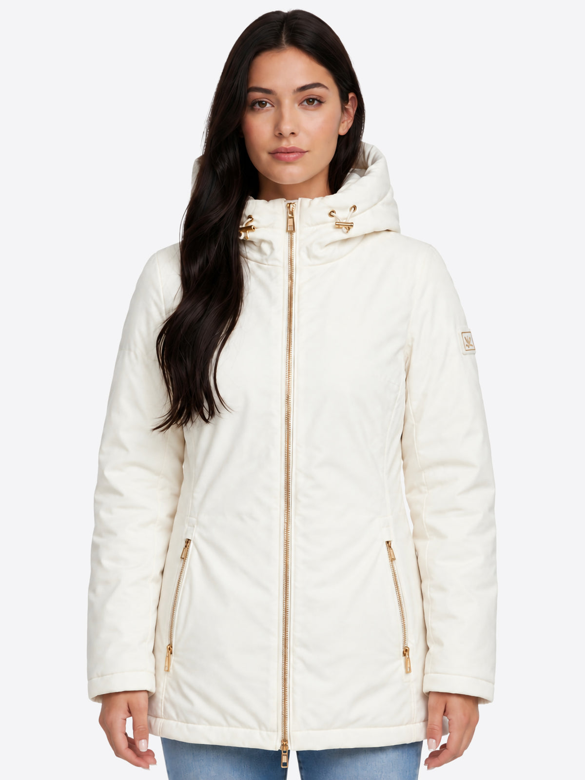 Piumino YES-ZEE da Donna - beige O088M200157