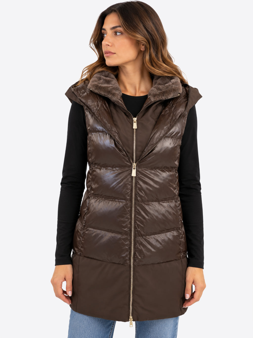 Piumino Smanicato YES-ZEE da Donna - O103Q300232