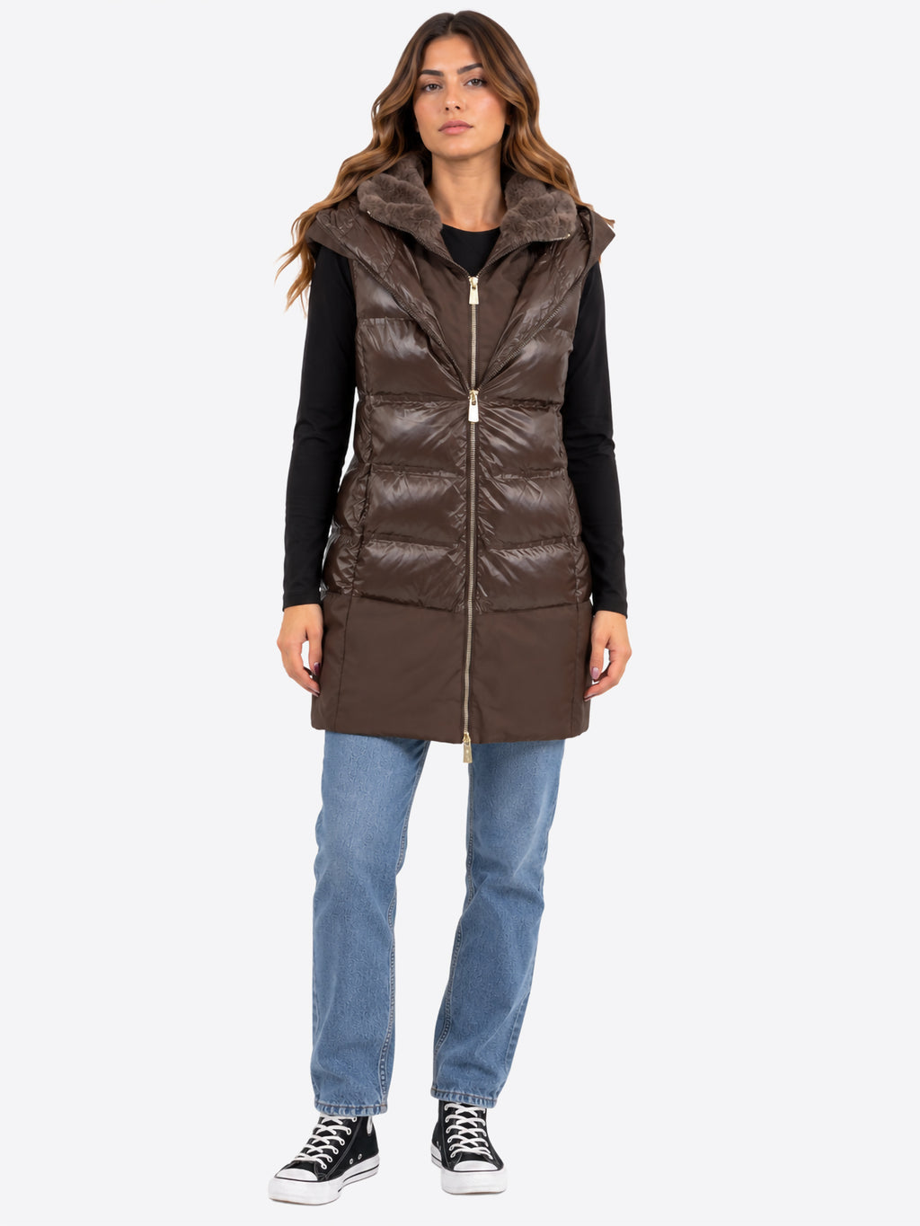 Piumino Smanicato YES-ZEE da Donna - O103Q300232