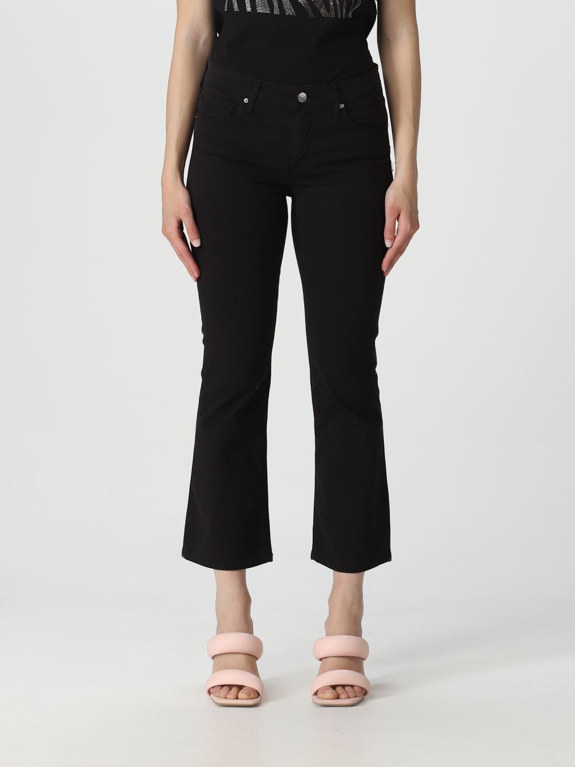 Armani Pantalone Nero Da Donna