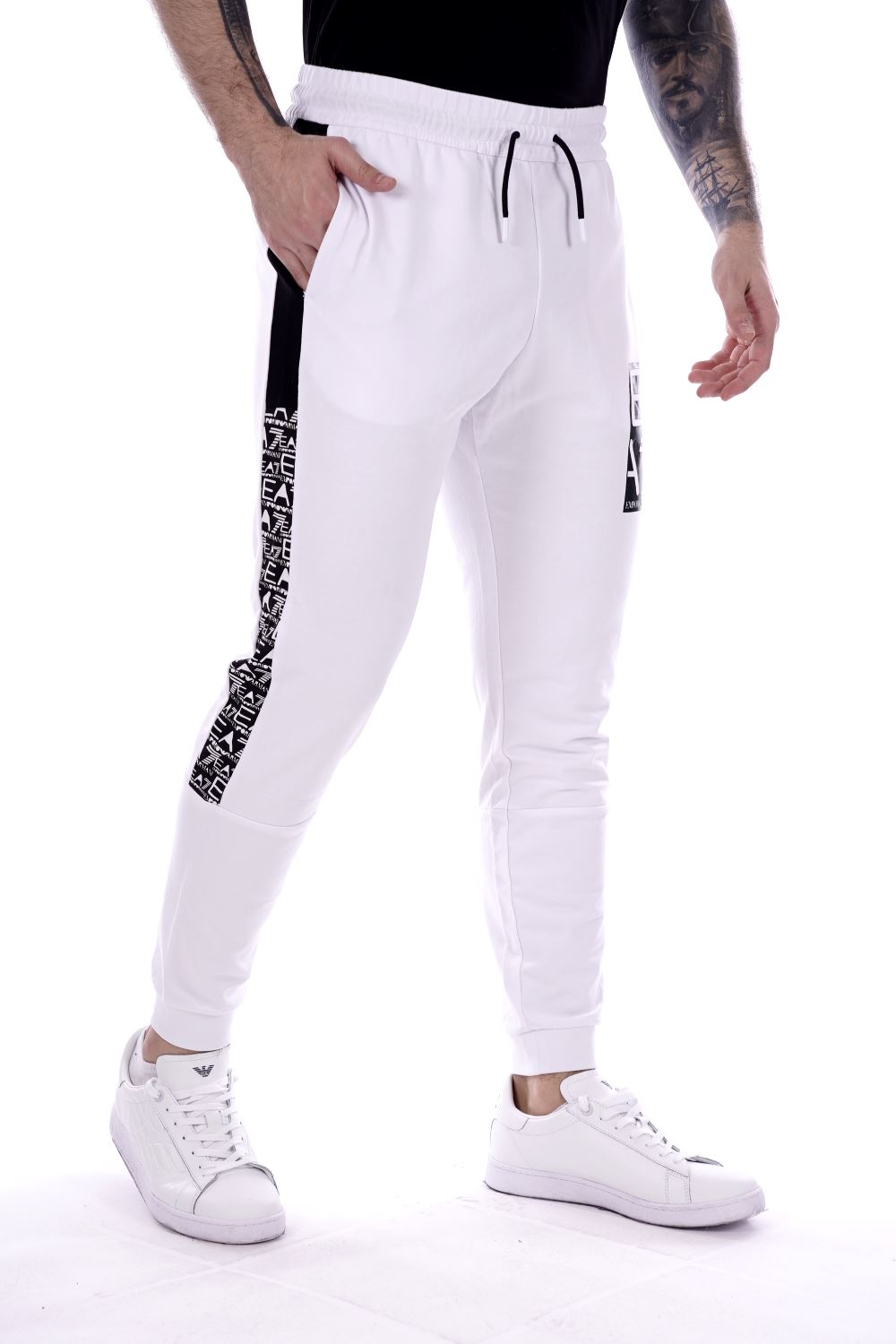Armani Pantalone Bianco Da Uomo
