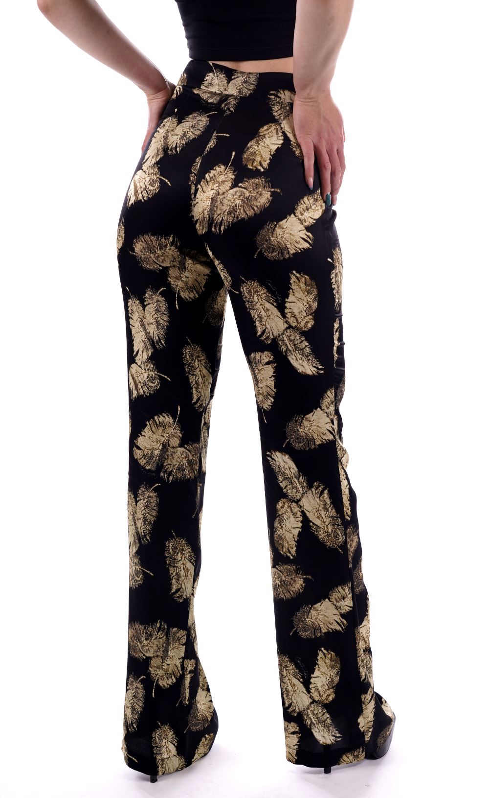Gaelle Pantalone Nero Da Donna