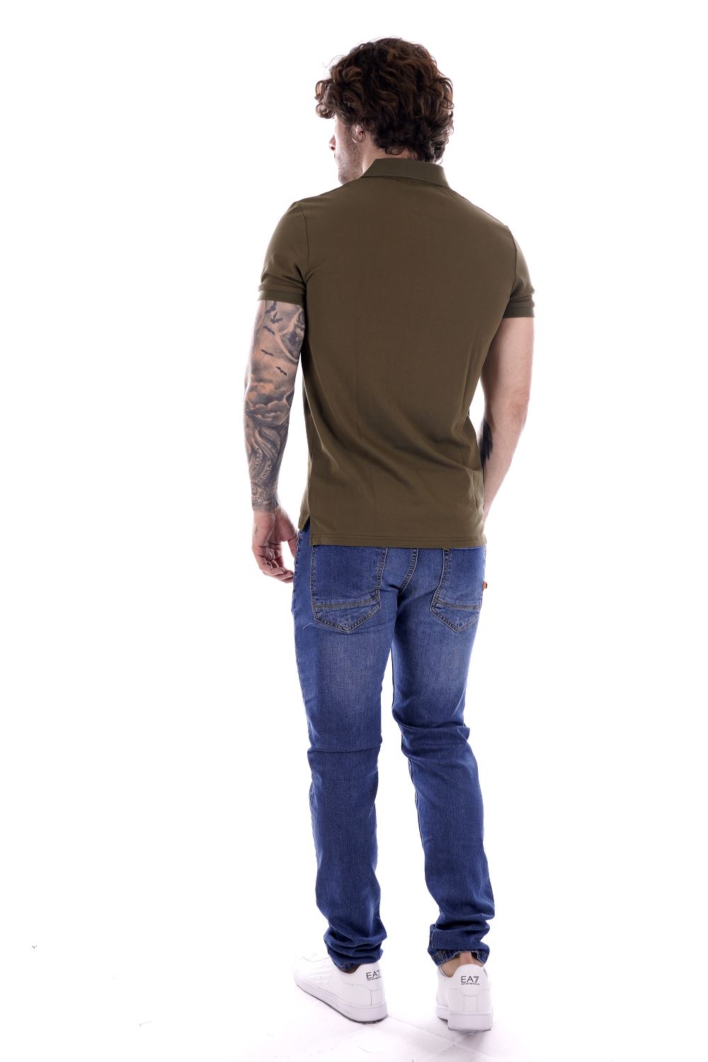 Gianni Lupo Polo Verde Da Uomo