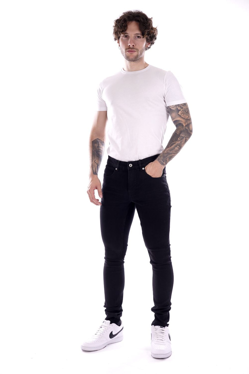 Solid Pantalone Jeans Da Uomo