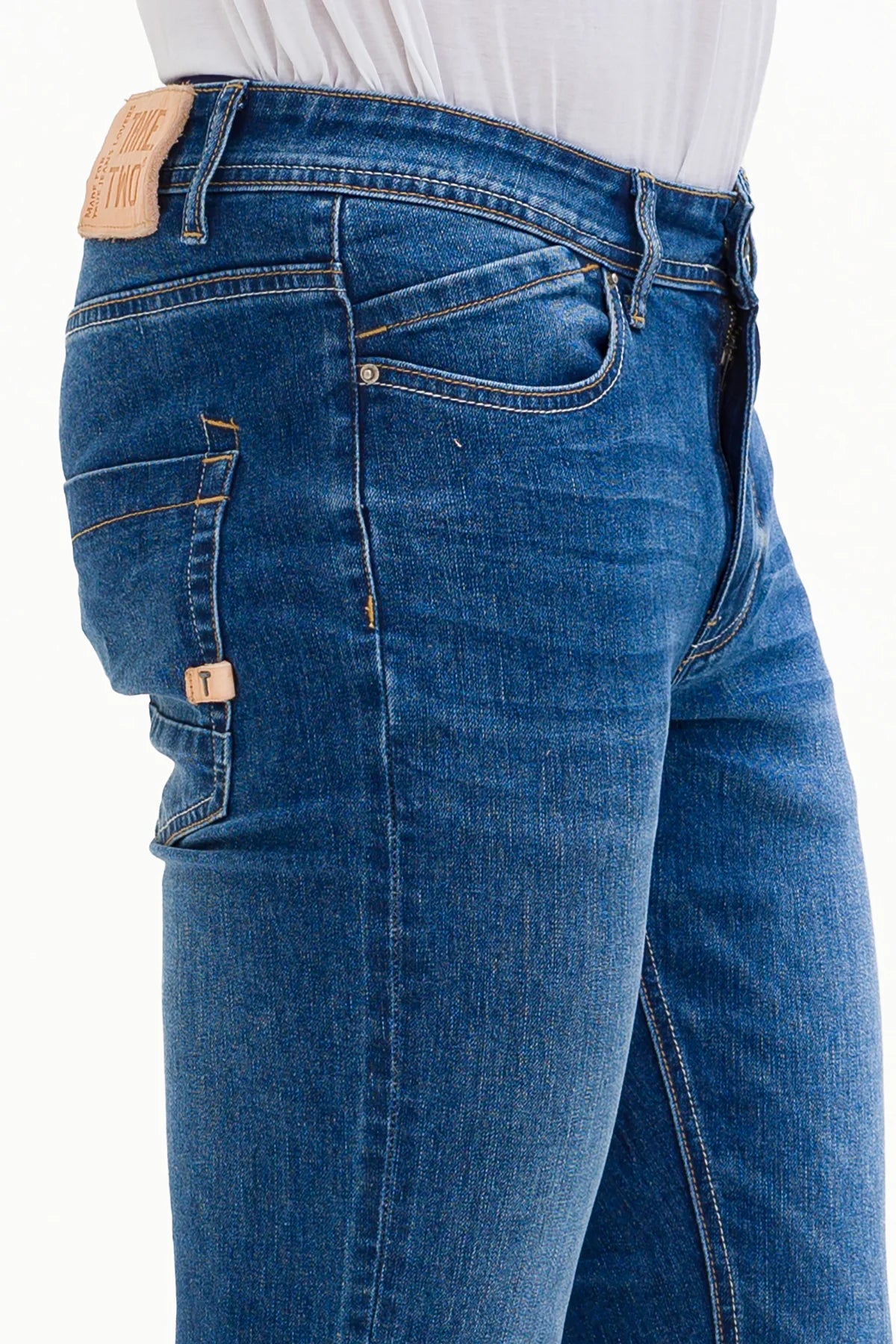 Take Two Pantalone Blu Da Uomo