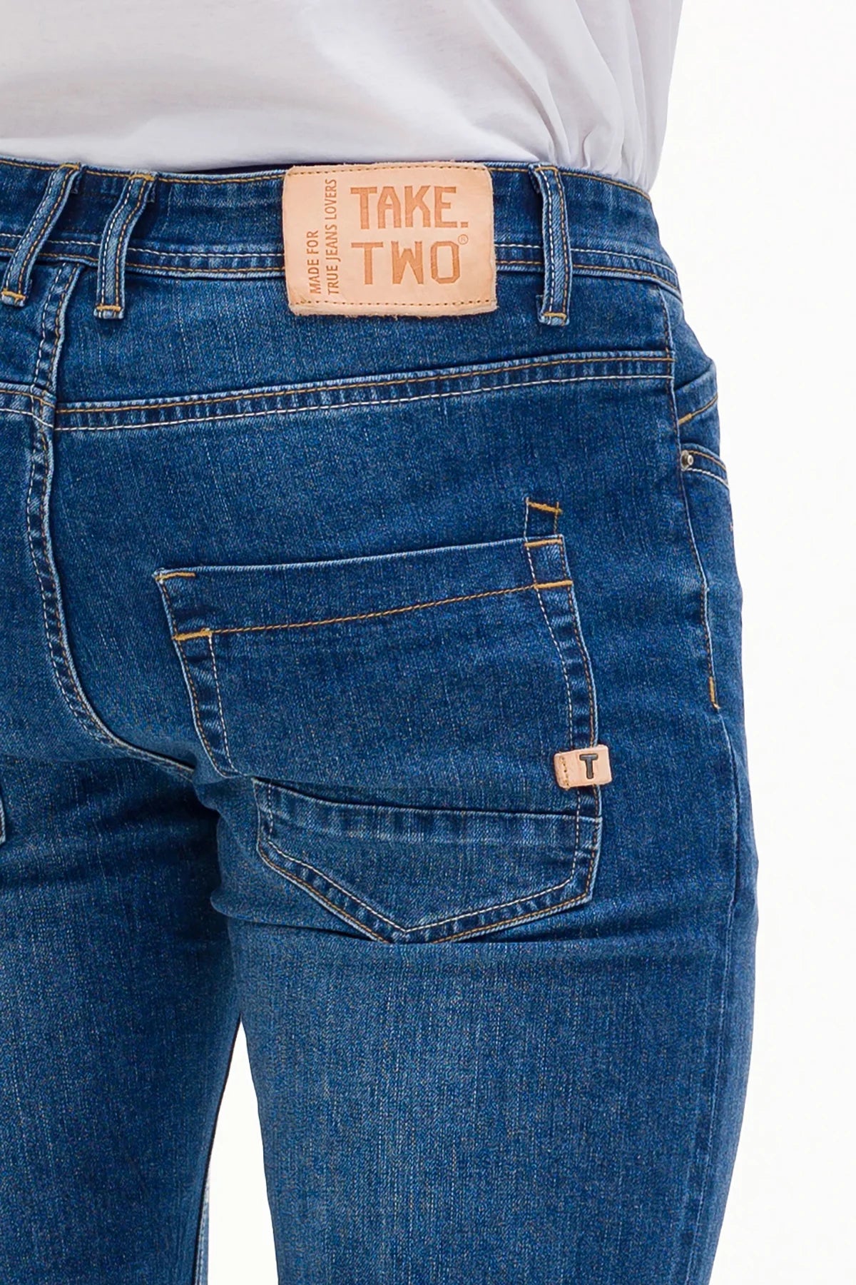 Take Two Pantalone Blu Da Uomo