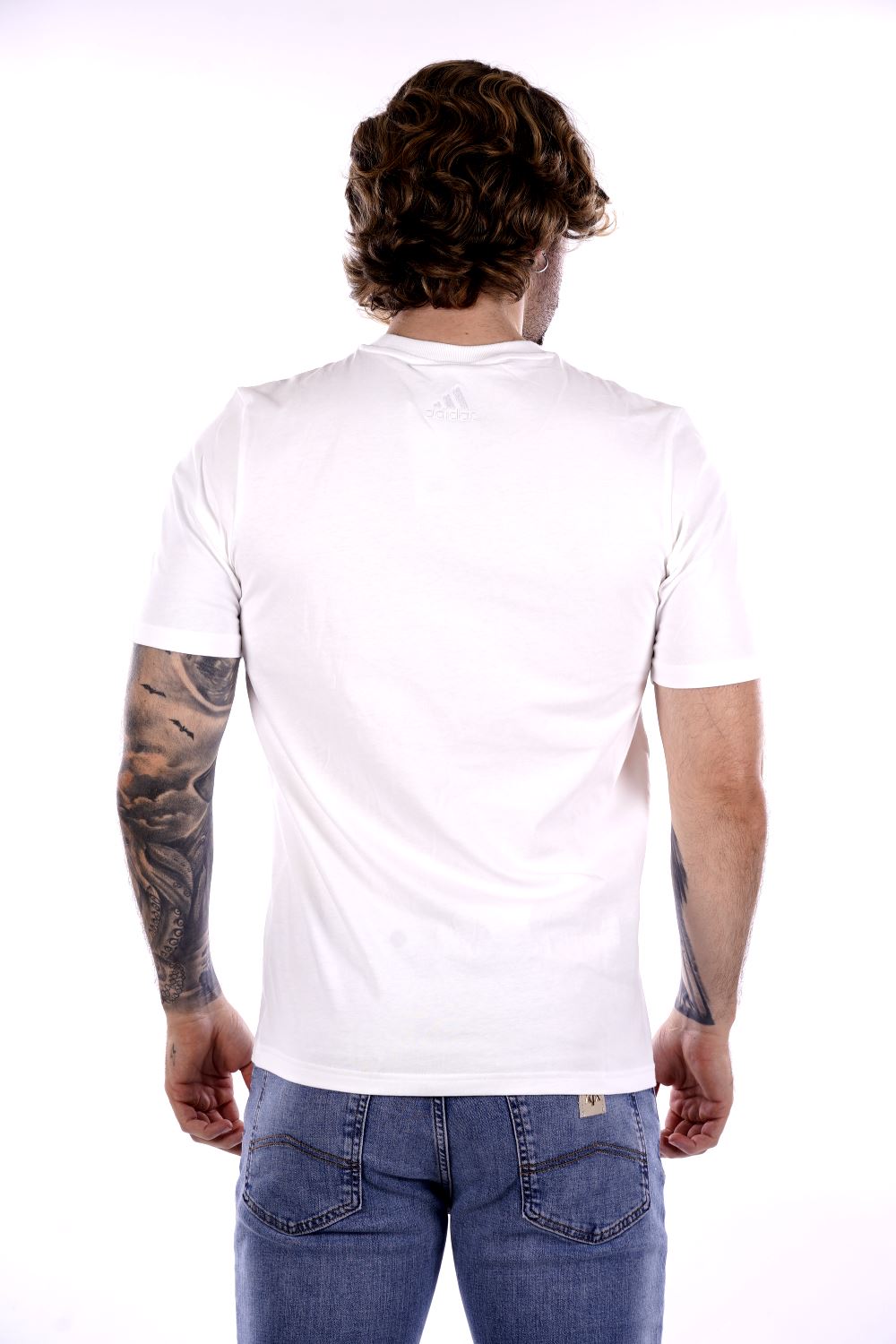 T-shirt ADIDAS da Uomo - bianco IC9349WHT