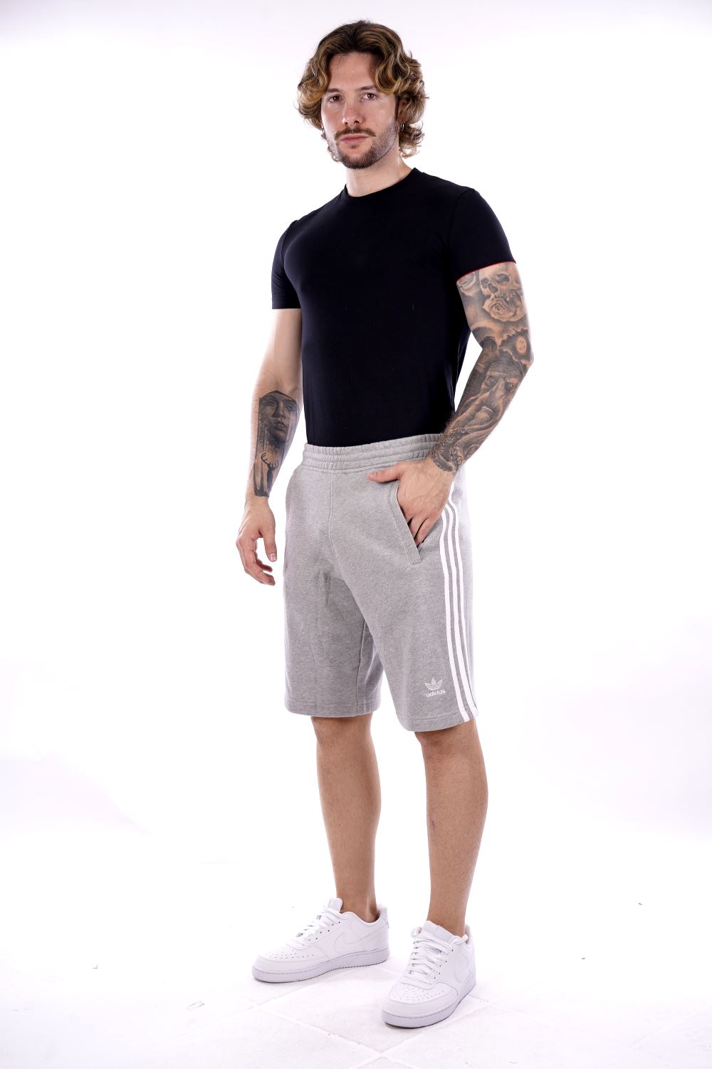 Bermuda ADIDAS da Uomo - grigio IU2340GREY