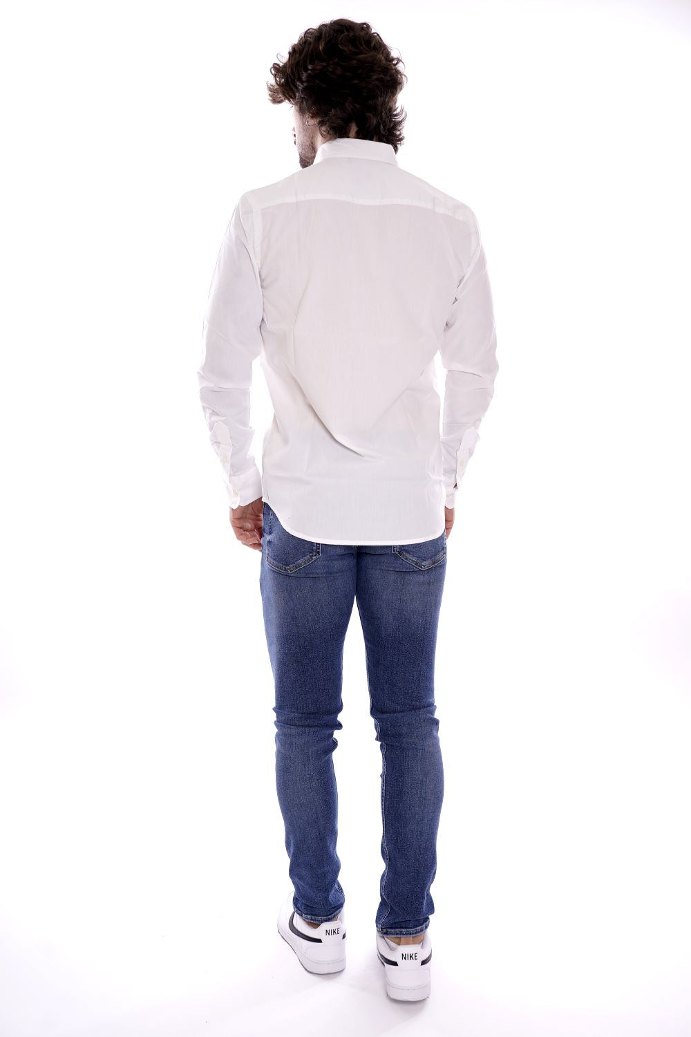 Aeronautica Militare Camicia Bianca Da Uomo