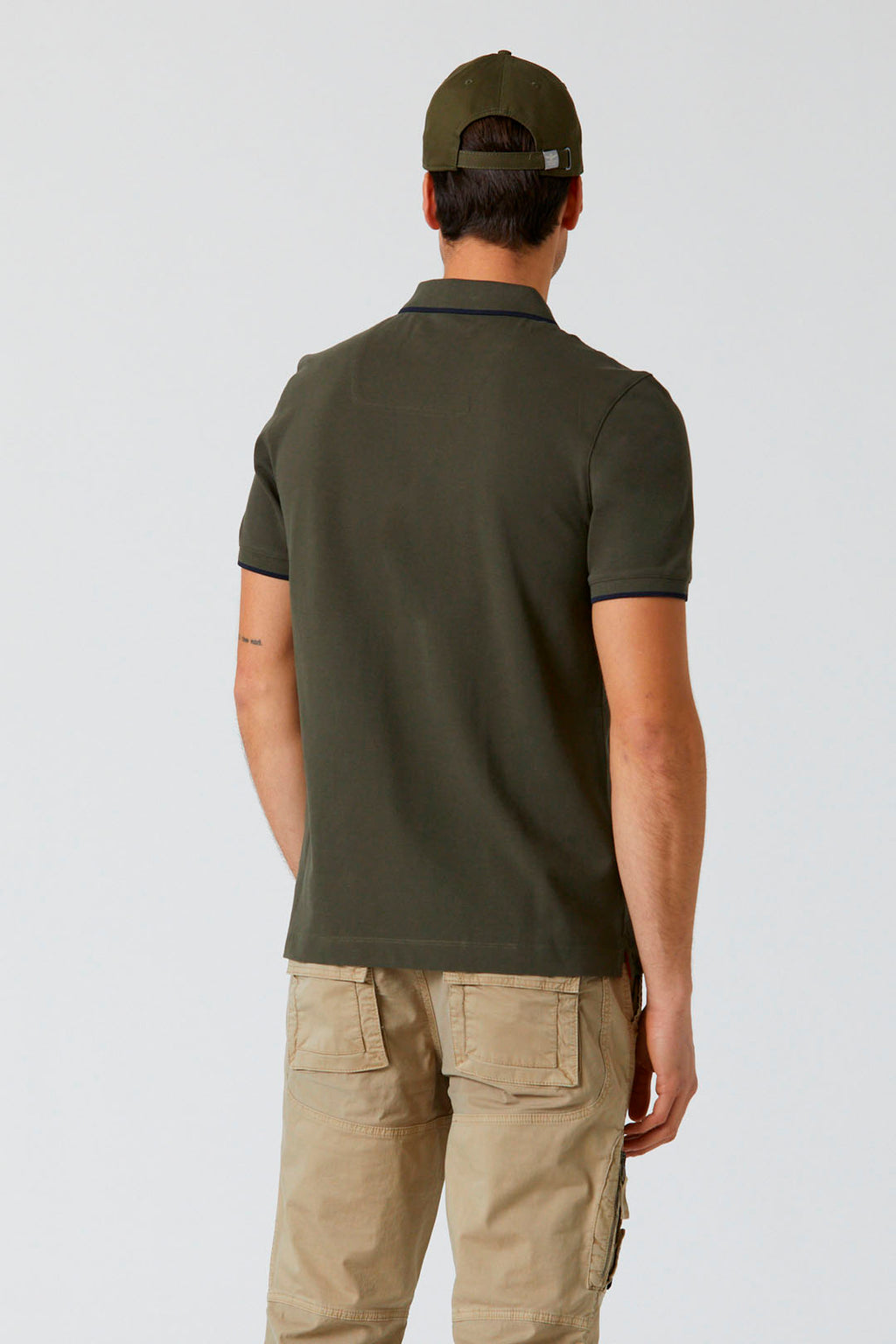 Aeronautica Militare Polo Verde Da Uomo
