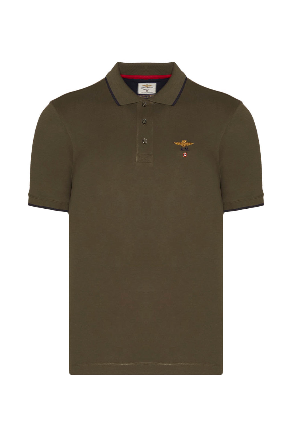 Aeronautica Militare Polo Verde Da Uomo