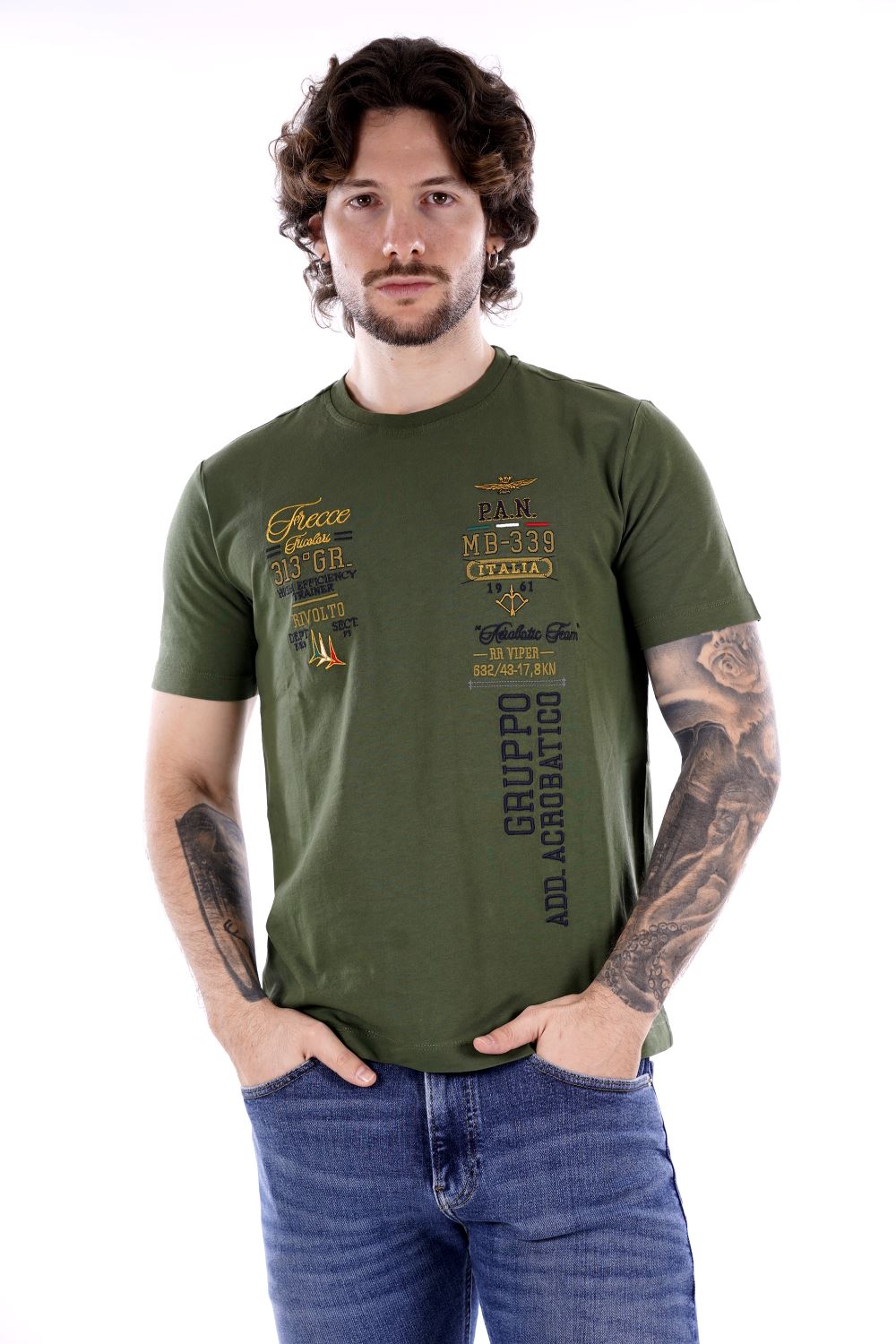 AERONAUTICA MILITARE T-SHIRT MANICA CORTA 15° STORMO 231TS2095J597 – Sini Collection AERONAUTICA MILITARE T-SHIRT MANICA CORTA 15° STORMO 231TS2095J597 – Sini Collection