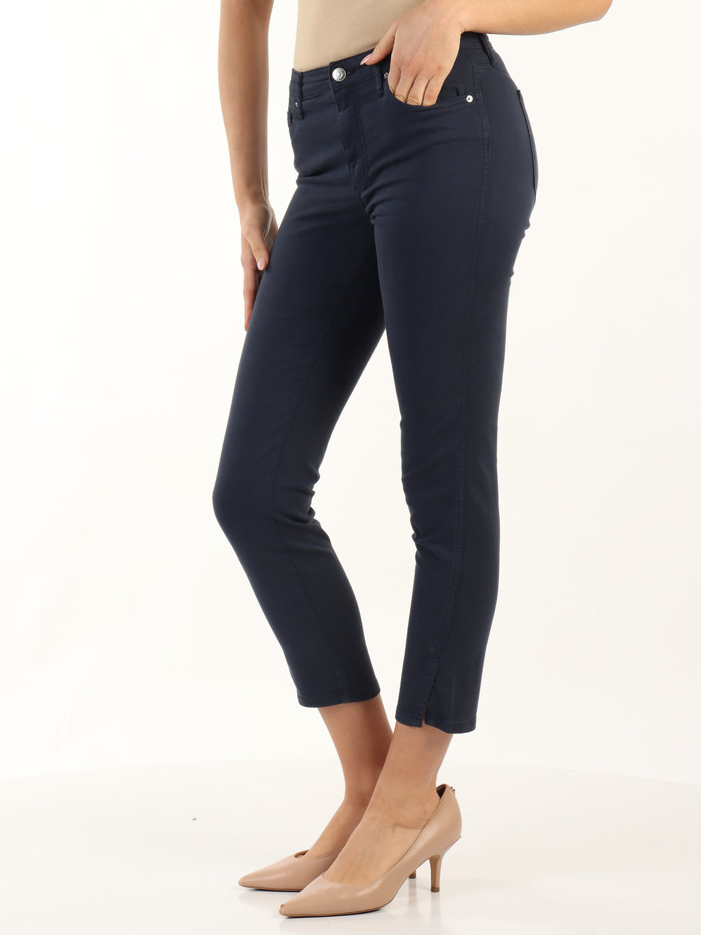 Armani Pantalone Nero Da Donna