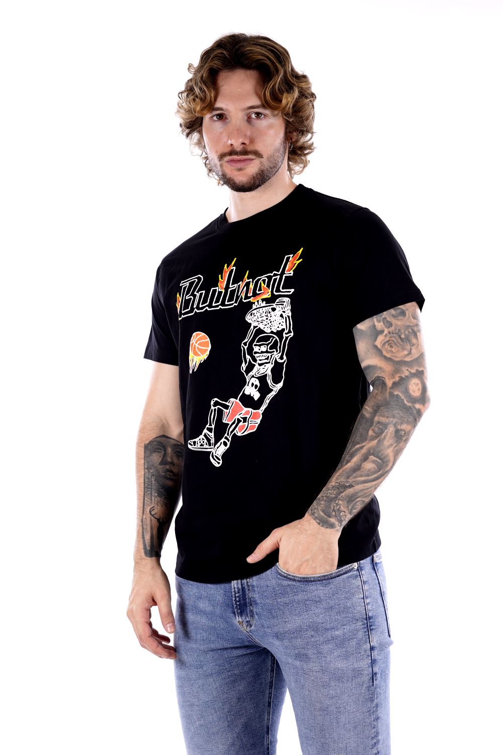 T-shirt BUT NOT da Uomo - nero U901606NERO