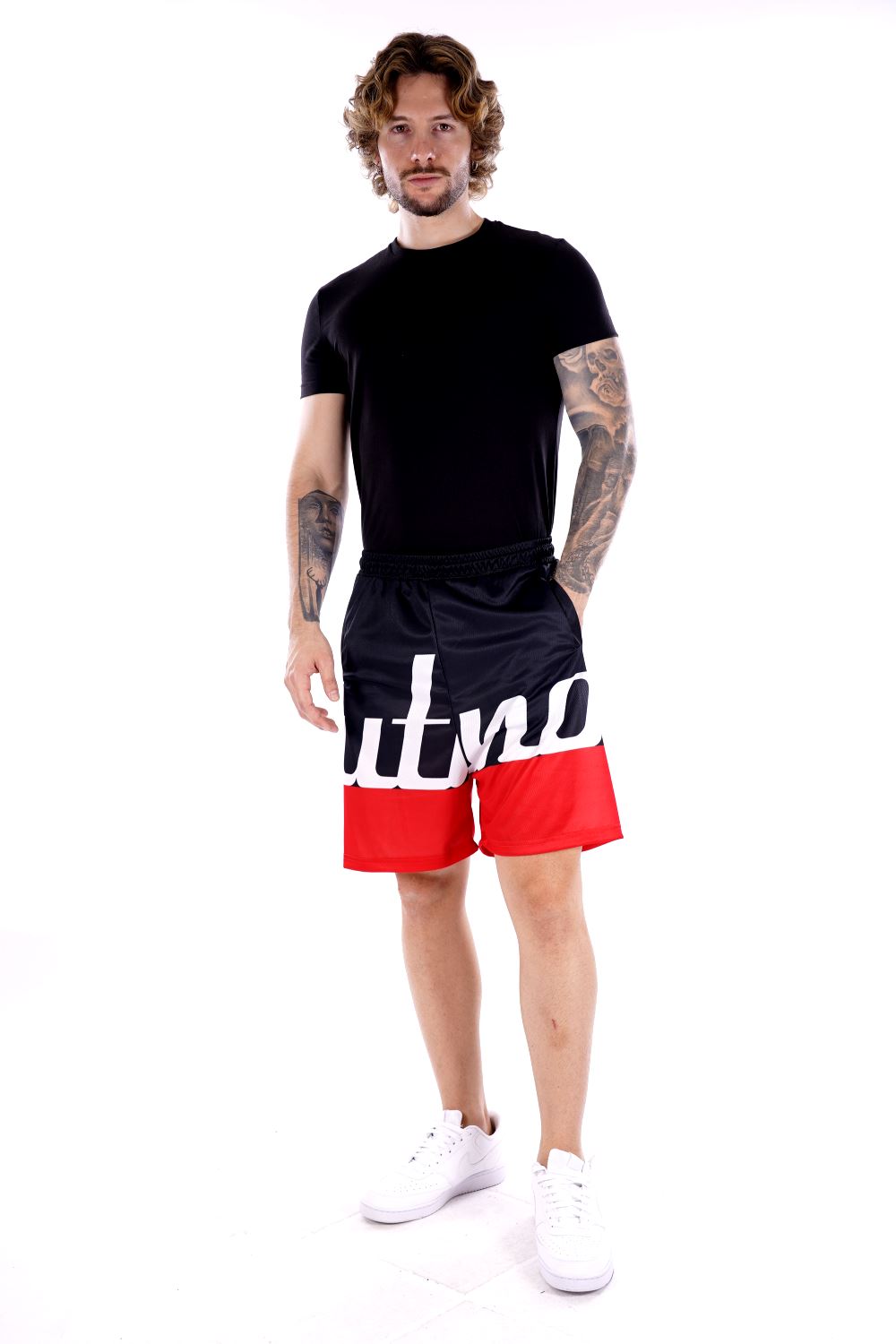 Bermuda BUT NOT da Uomo - rosso U9448643ROSSONERO