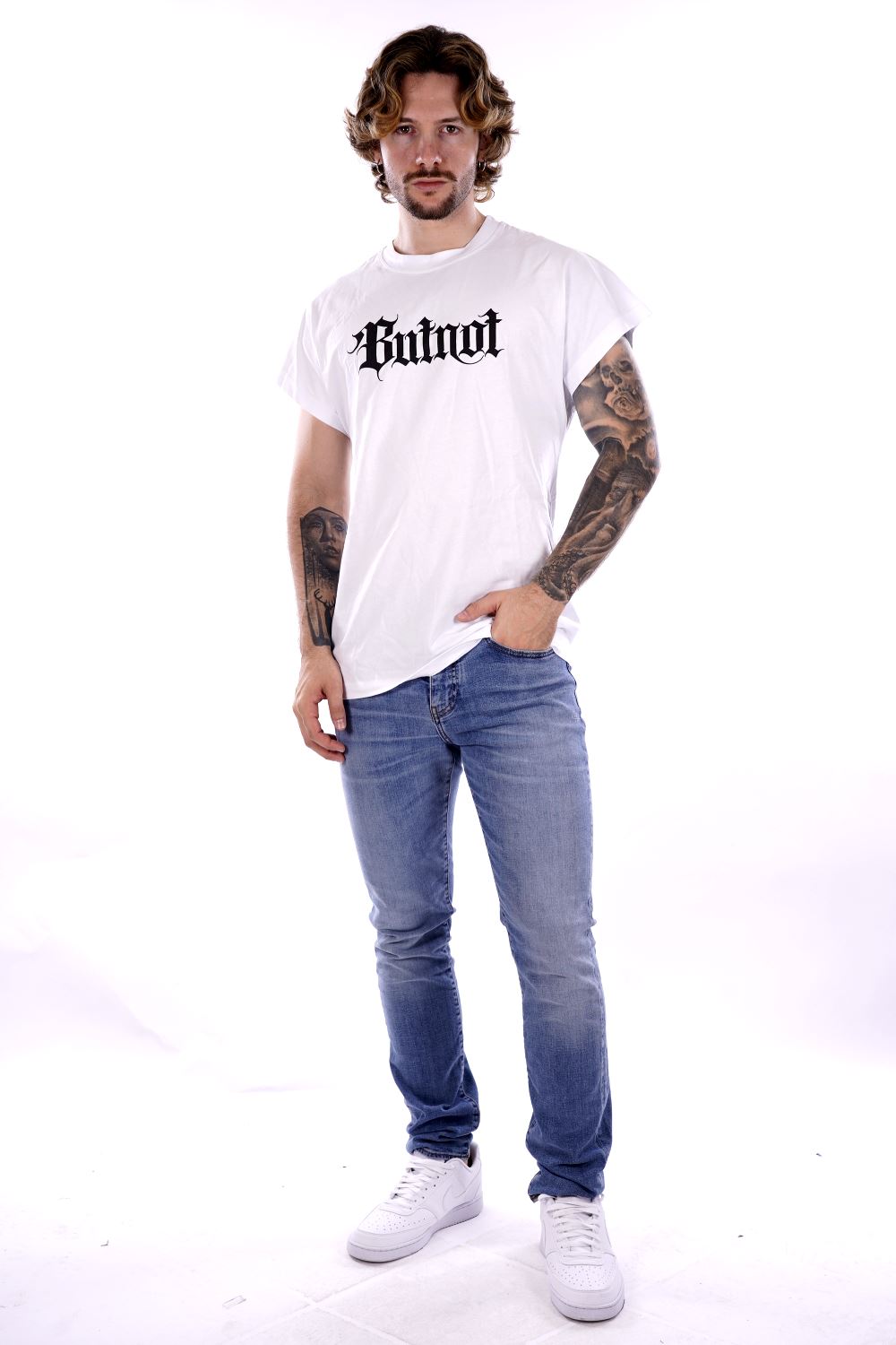 T-shirt BUT NOT da Uomo - bianco U99146547BIANCO