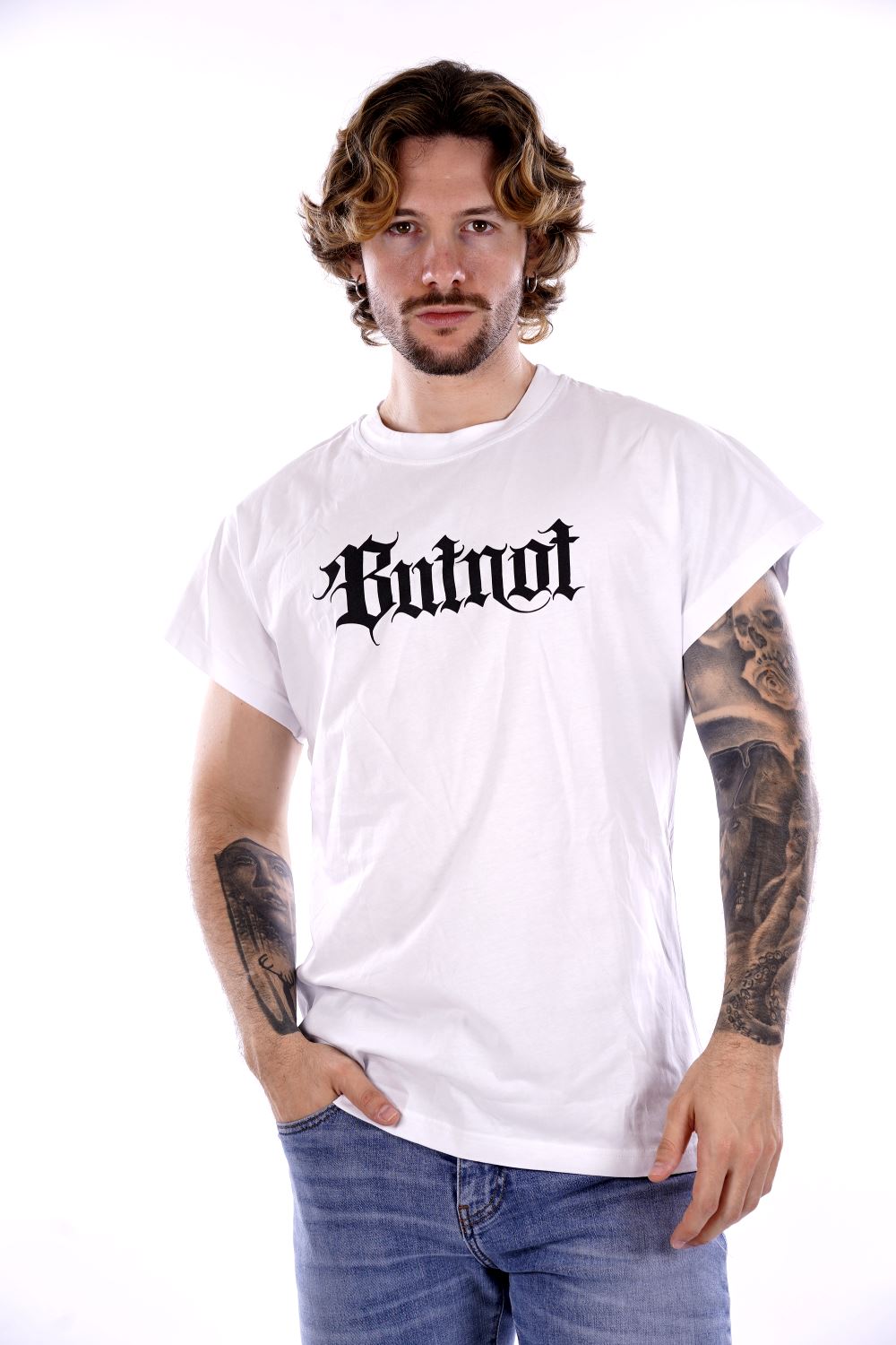 T-shirt BUT NOT da Uomo - bianco U99146547BIANCO