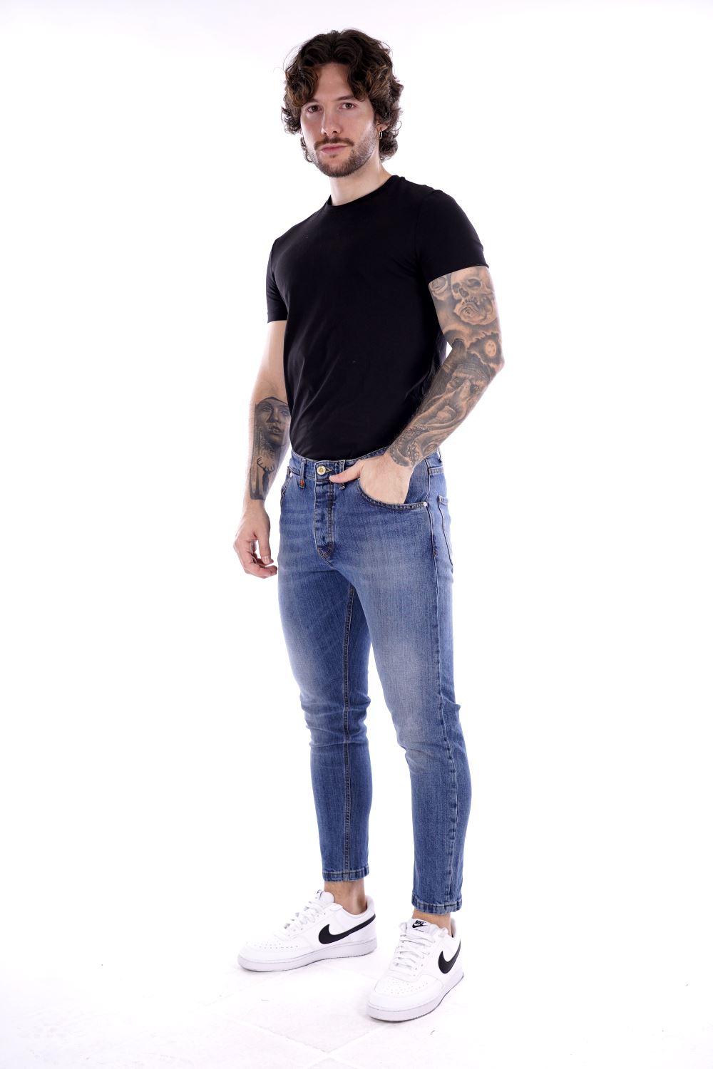 Pantalone DIsplay da Uomo - Blu LIFEMUSICMEDIO