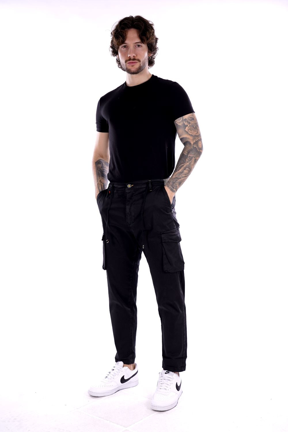 Pantalone DIsplay da Uomo - nero SCREENRASONERO