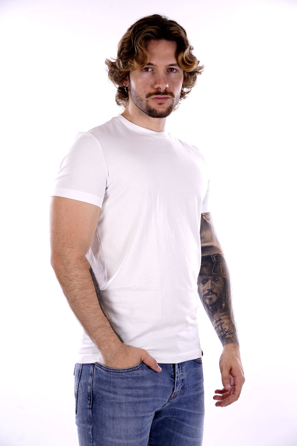T-shirt DSQUARED2 da Uomo - bianca D9M20490100 BIANCO
