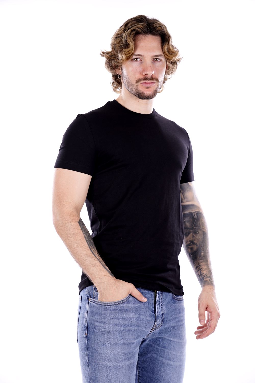 T-shirt DSQUARED2 da Uomo - nera D9M205190010 NERO