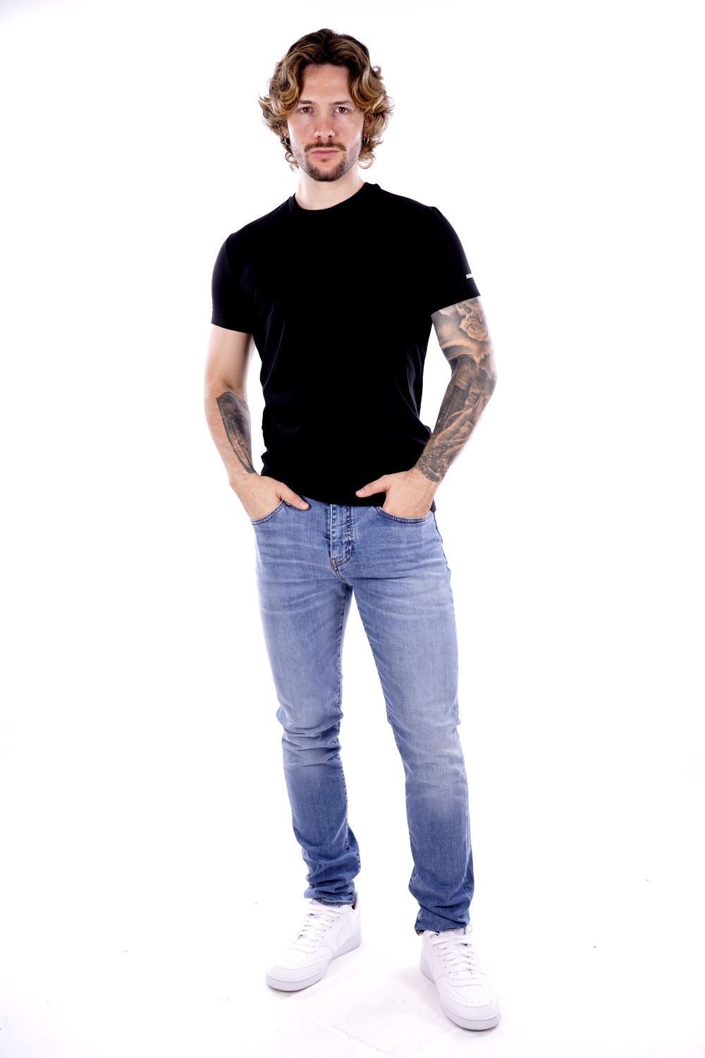 T-shirt DSQUARED2 da Uomo - nera D9M205190010 NERO