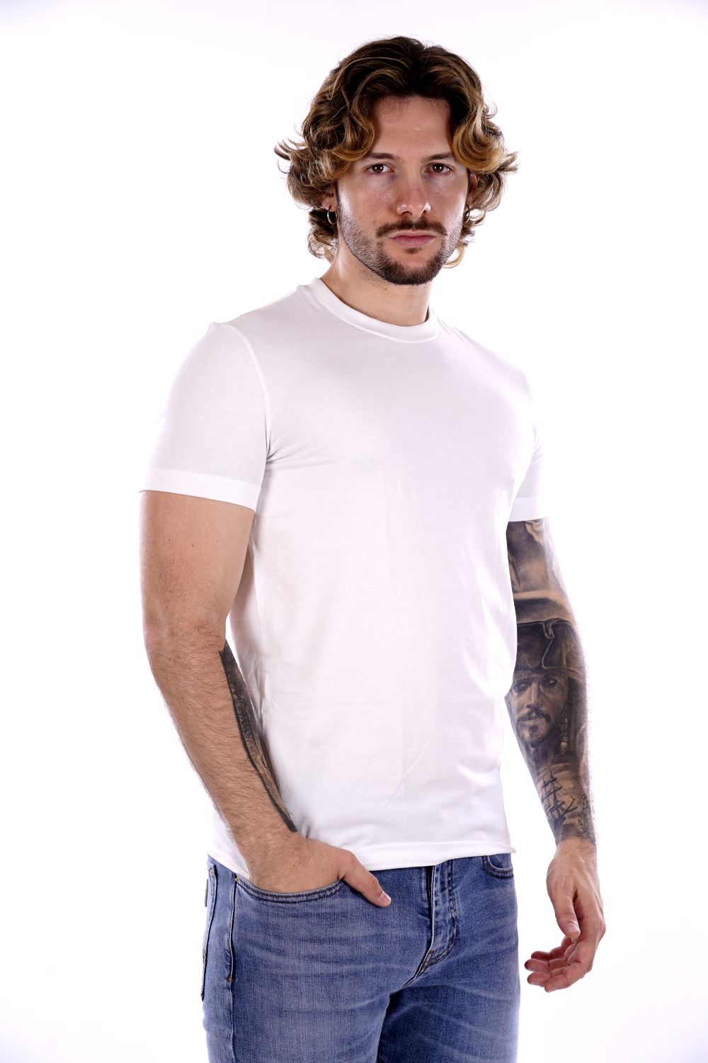 T-shirt DSQUARED2 da Uomo - bianca D9M205190110 BIANCO