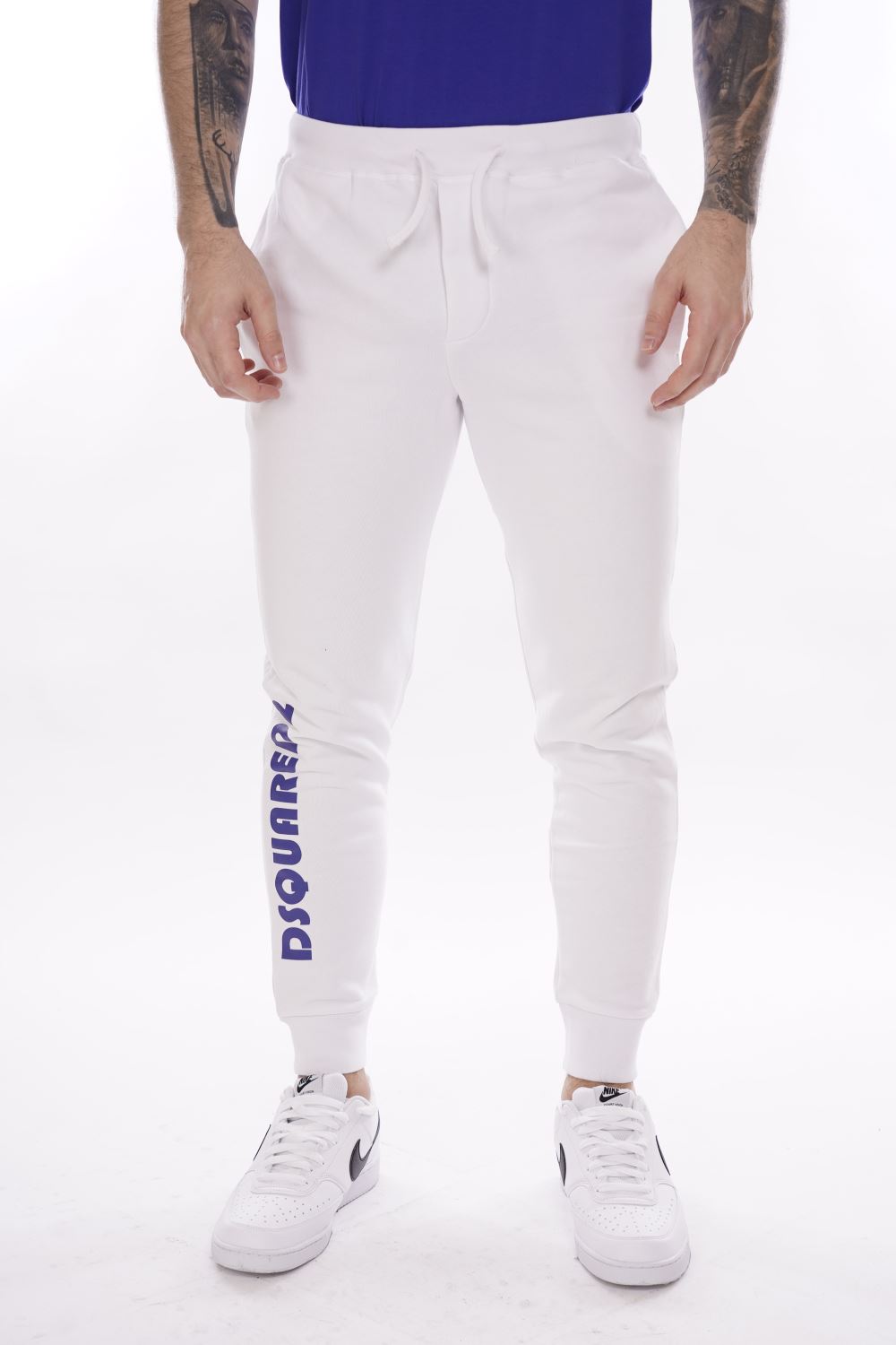 Dsquared Pantalone Bianco Da Ragazzo