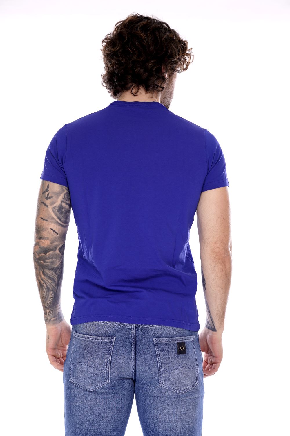 Dsquared2 T-shirt Blu Da Ragazzo