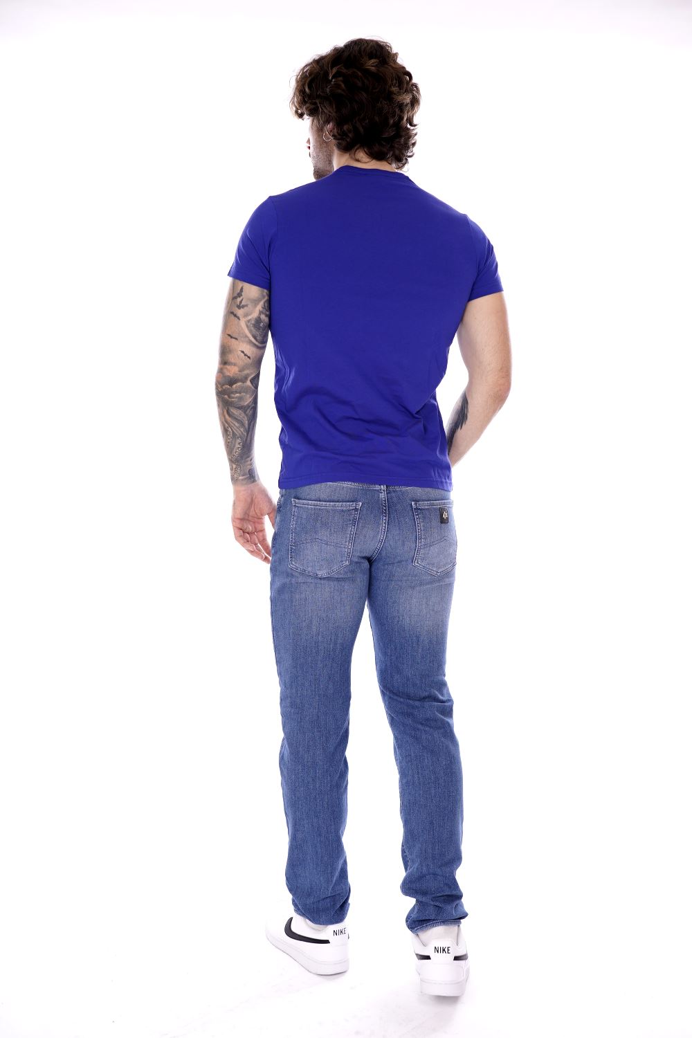 Dsquared2 T-shirt Blu Da Ragazzo