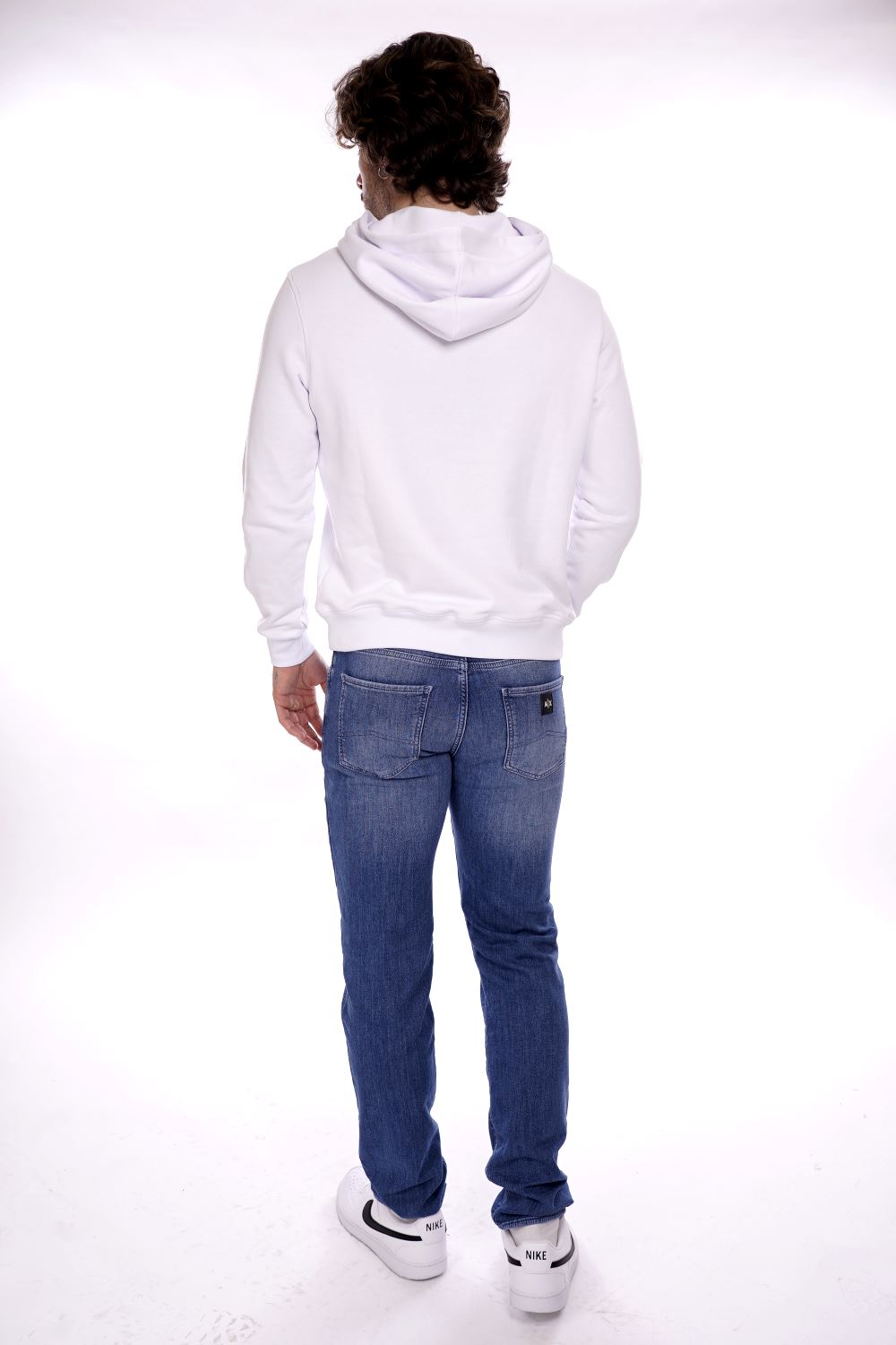 Dsquared2 Felpa Bianca Da Ragazzo