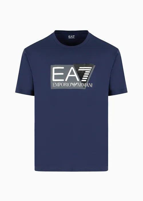 Armani T-shirt Blu Da Uomo