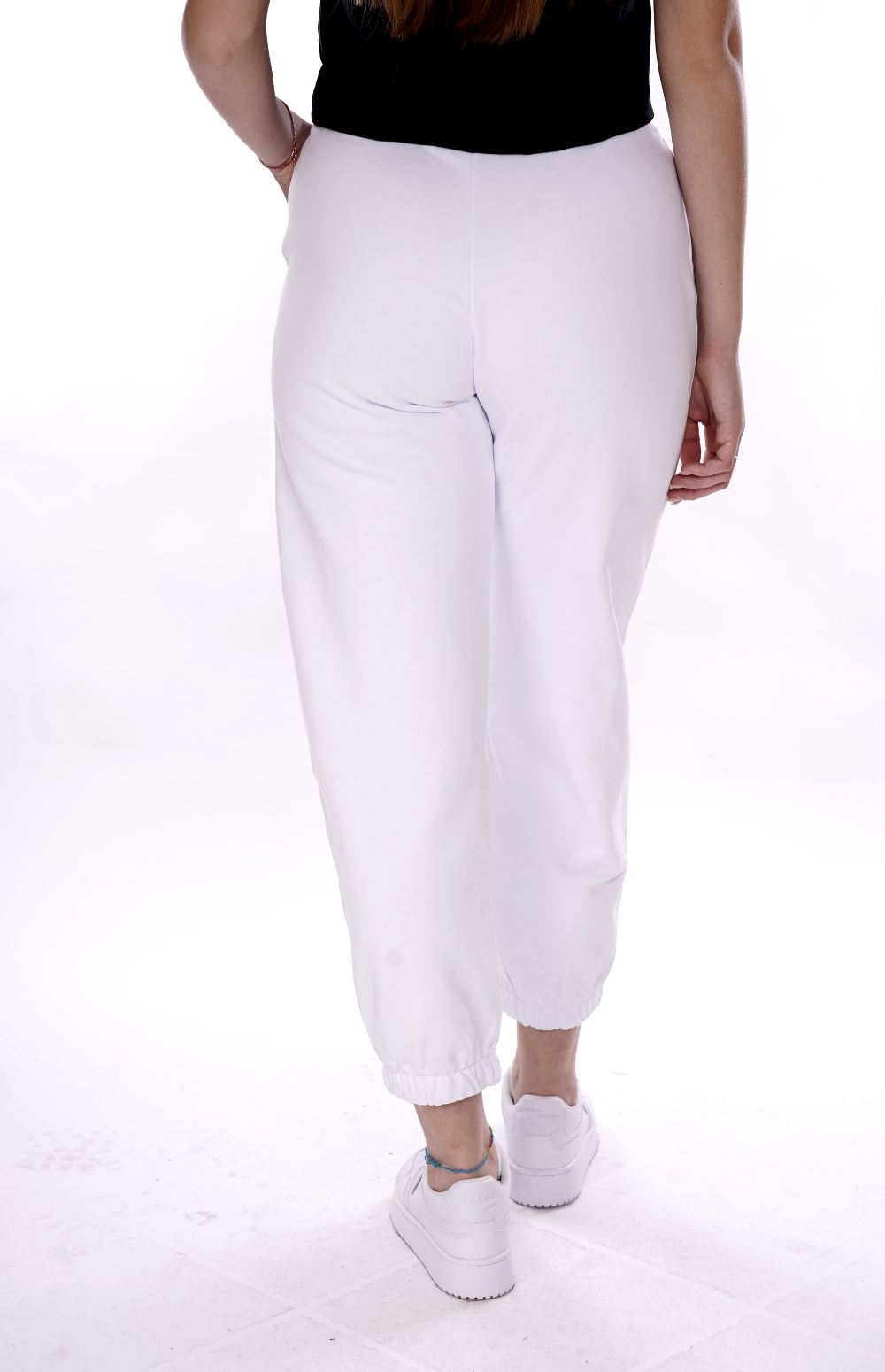 Gaelle Pantalone Bianco Da Donna