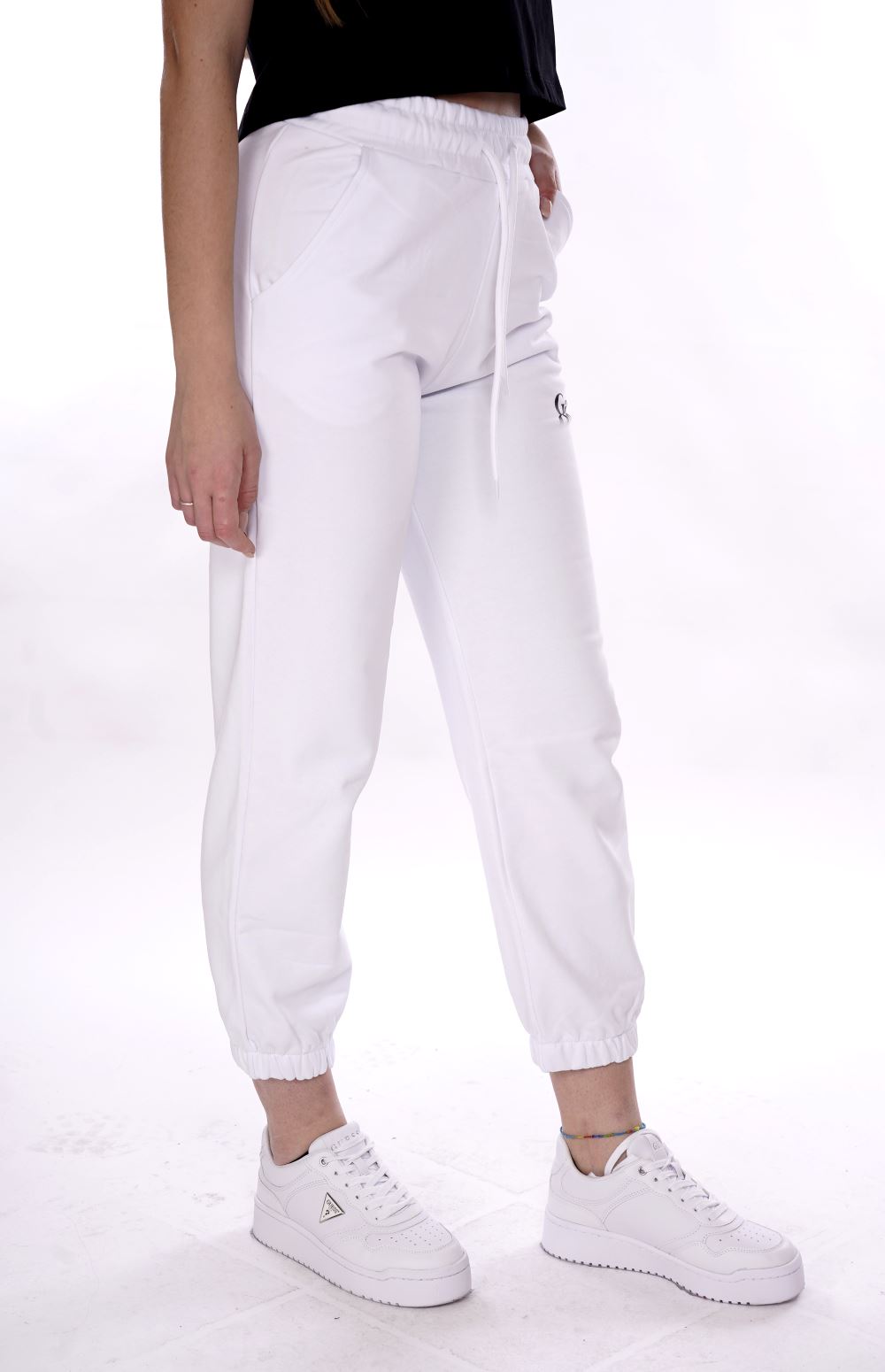 Gaelle Pantalone Bianco Da Donna